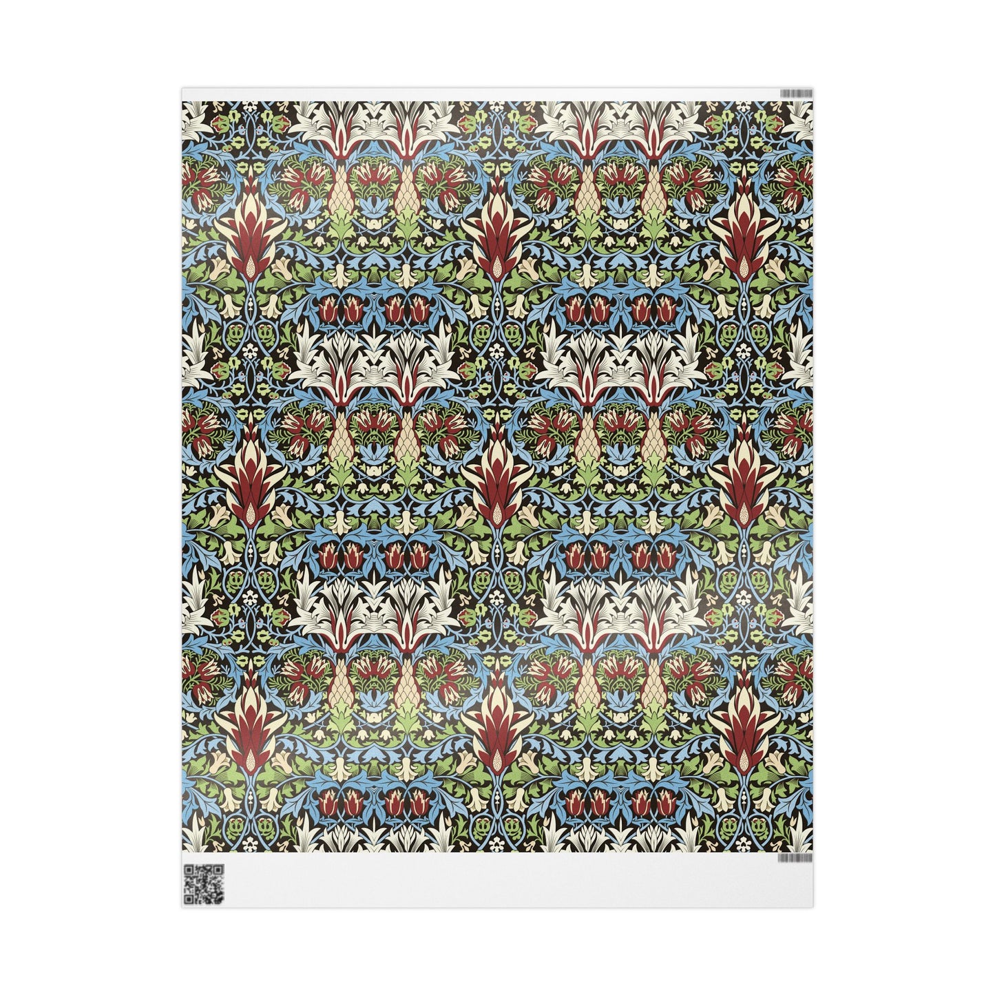 Gift Wrapping Paper inspired by William Morris - Snakeshead Collection
