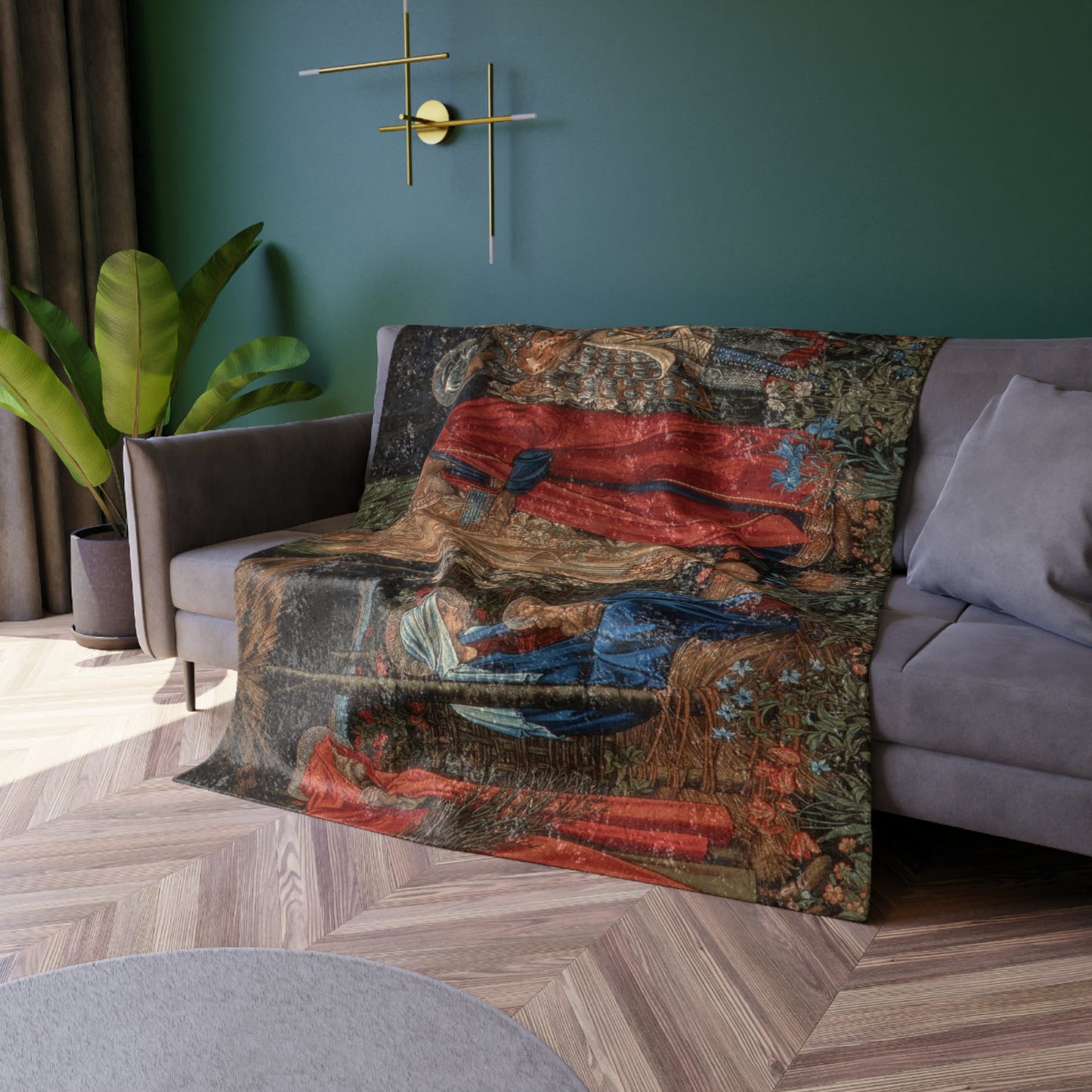 velvet-blanket-william-morris-holy-grail-collection-adoration-7