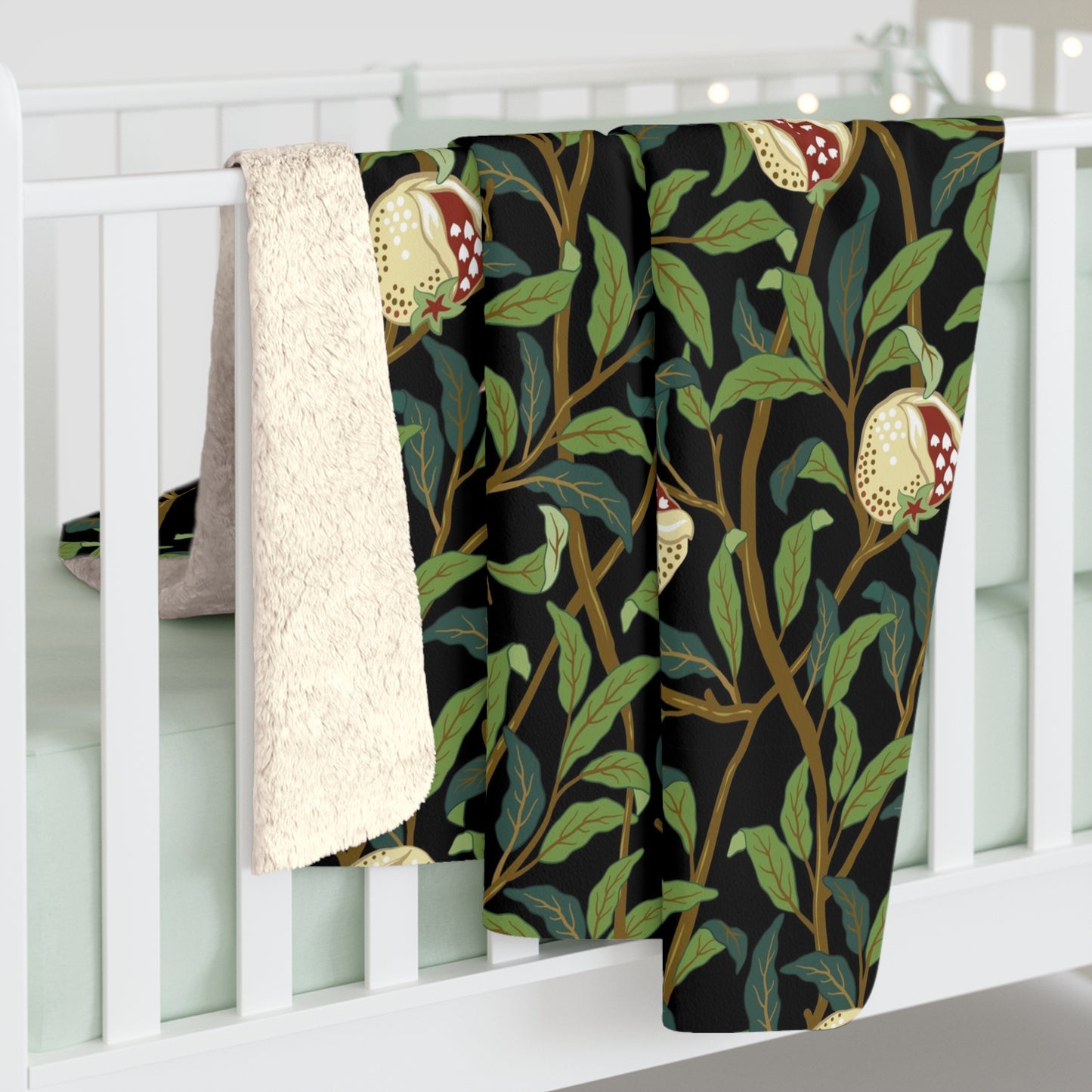 william-morris-co-sherpa-fleece-blanket-bird-and-pomegranate-collection-onyx-9