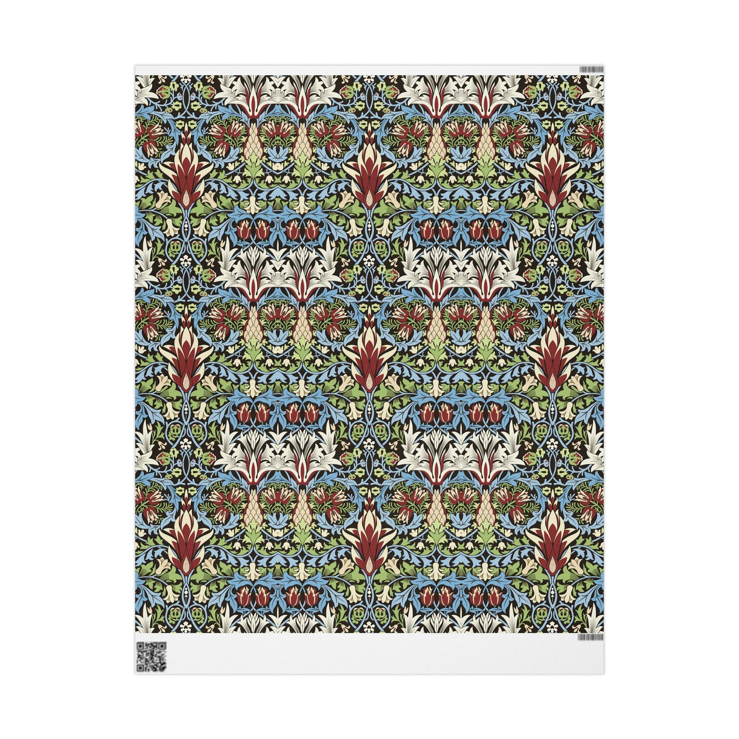 Gift Wrapping Paper inspired by William Morris - Snakeshead Collection