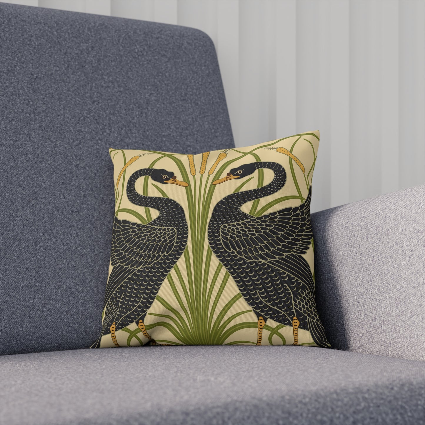william-morris-co-cotton-drill-cushion-and-cover-black-swan-collection-cygnus-aatratus-12