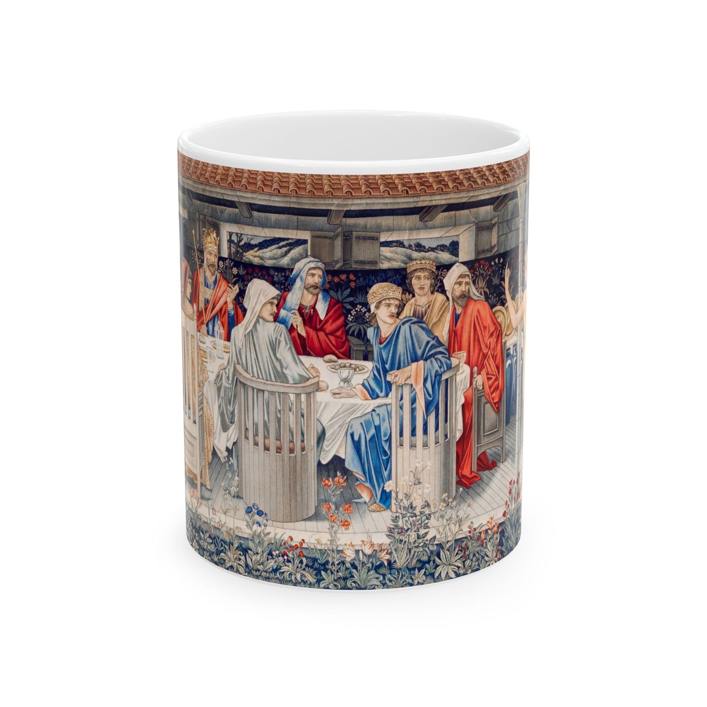 Ceramic Mug inspired by William Morris -