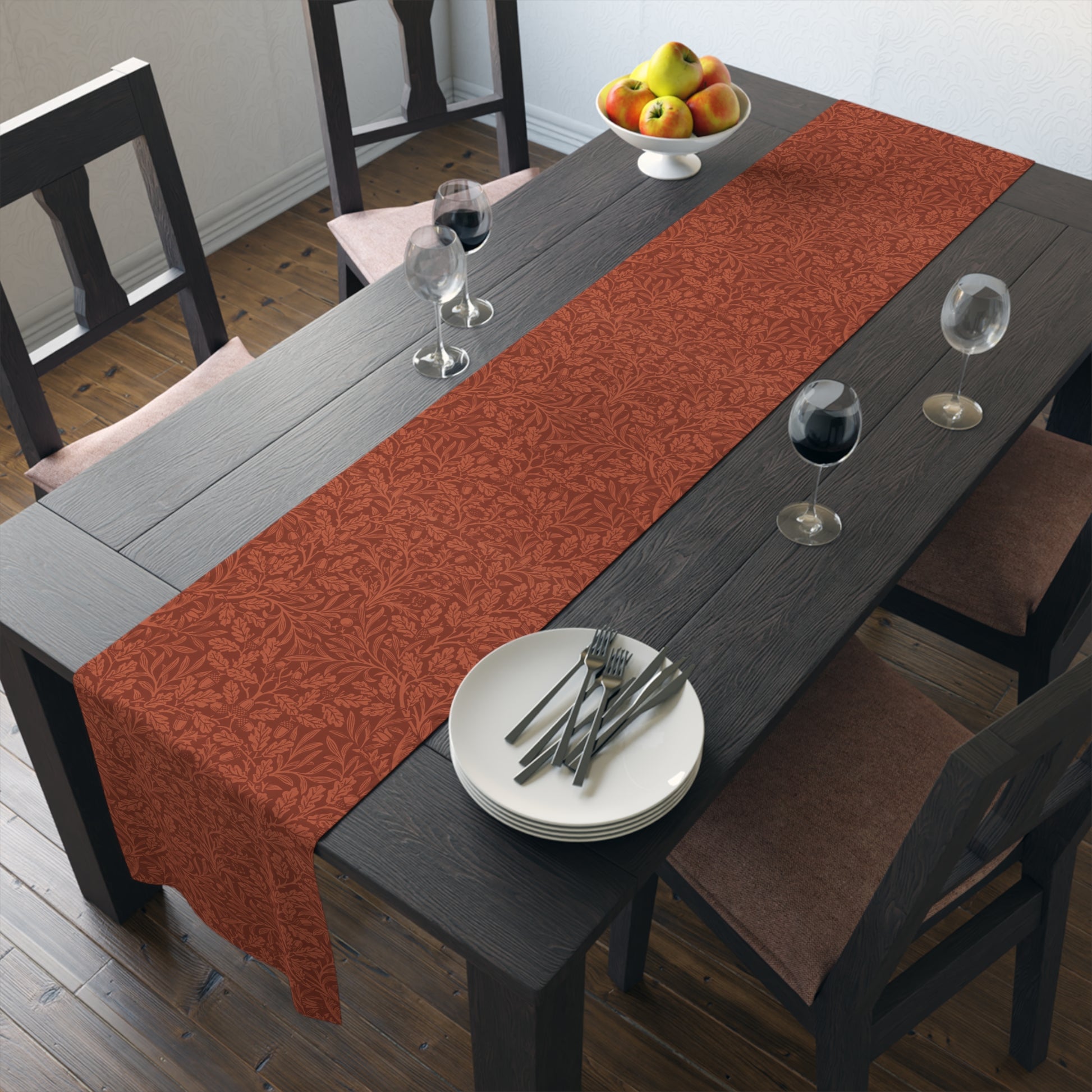 william-morris-co-table-runner-acorns-and-oak-leaves-collection-rust-20