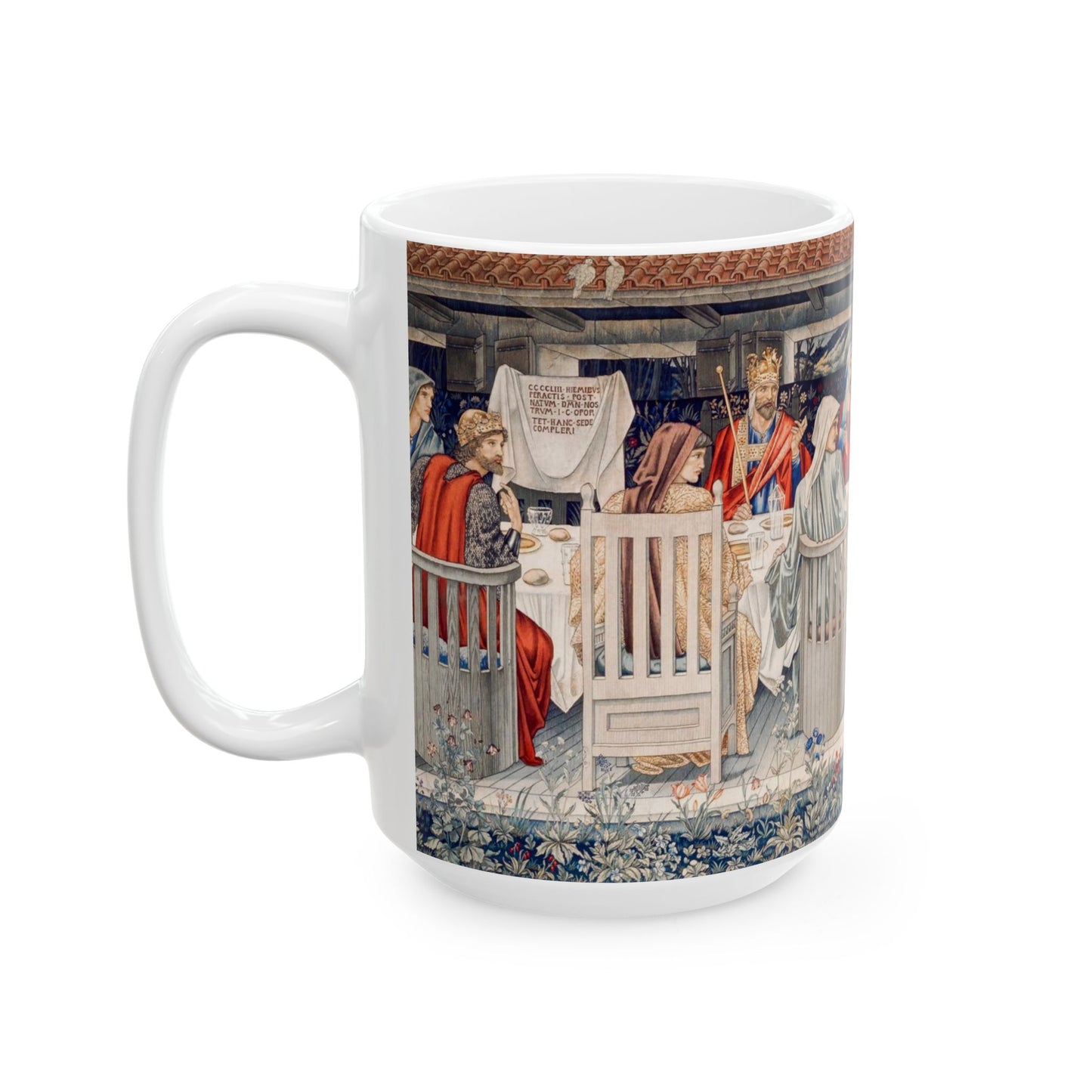 Ceramic Mug inspired by William Morris -