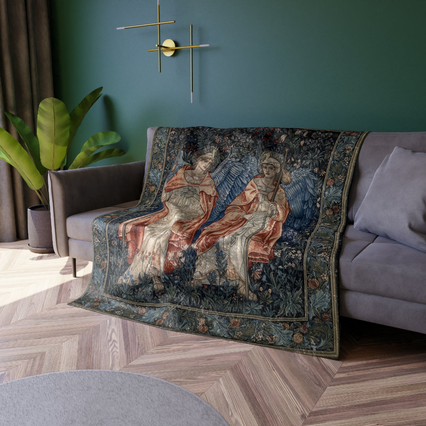 william-morris-co-lush-crushed-velvet-blanket-angeli-ministrantes-collection-6