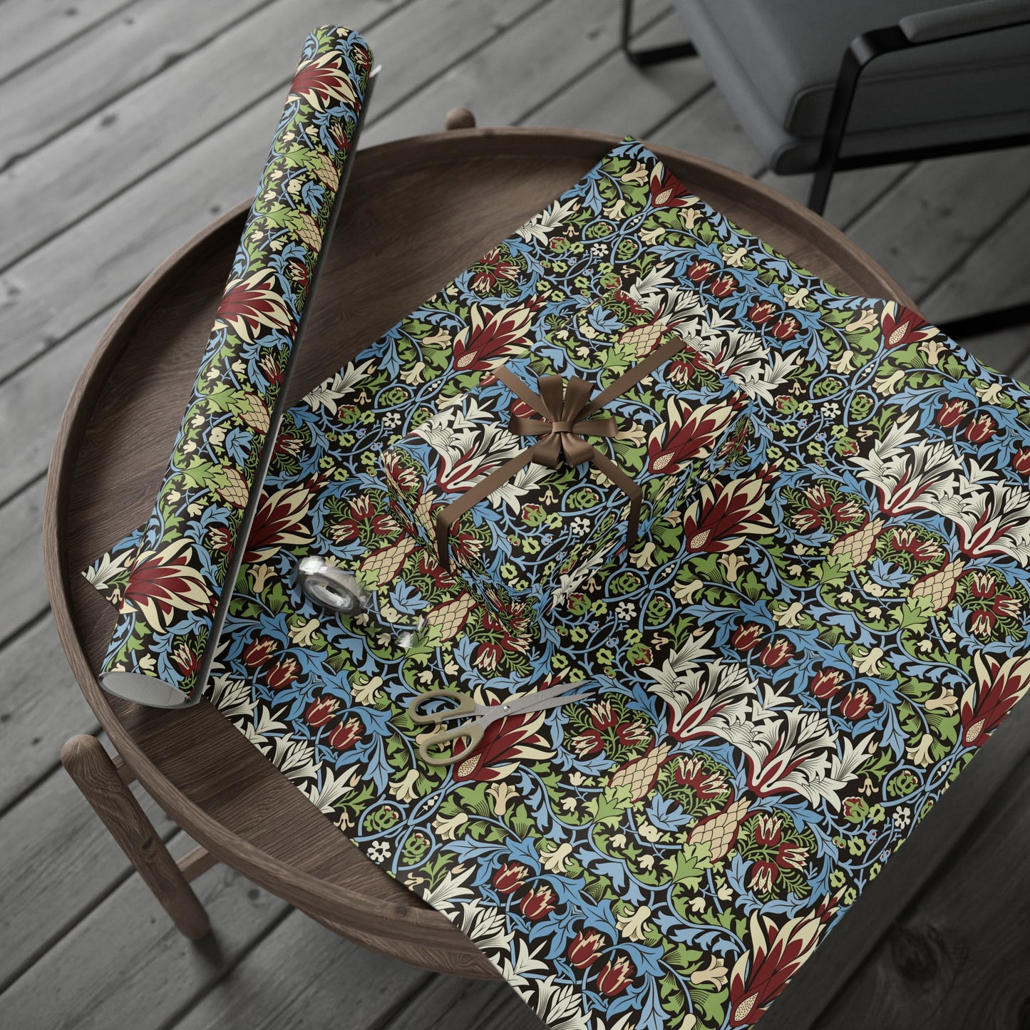 Gift Wrapping Paper inspired by William Morris - Snakeshead Collection