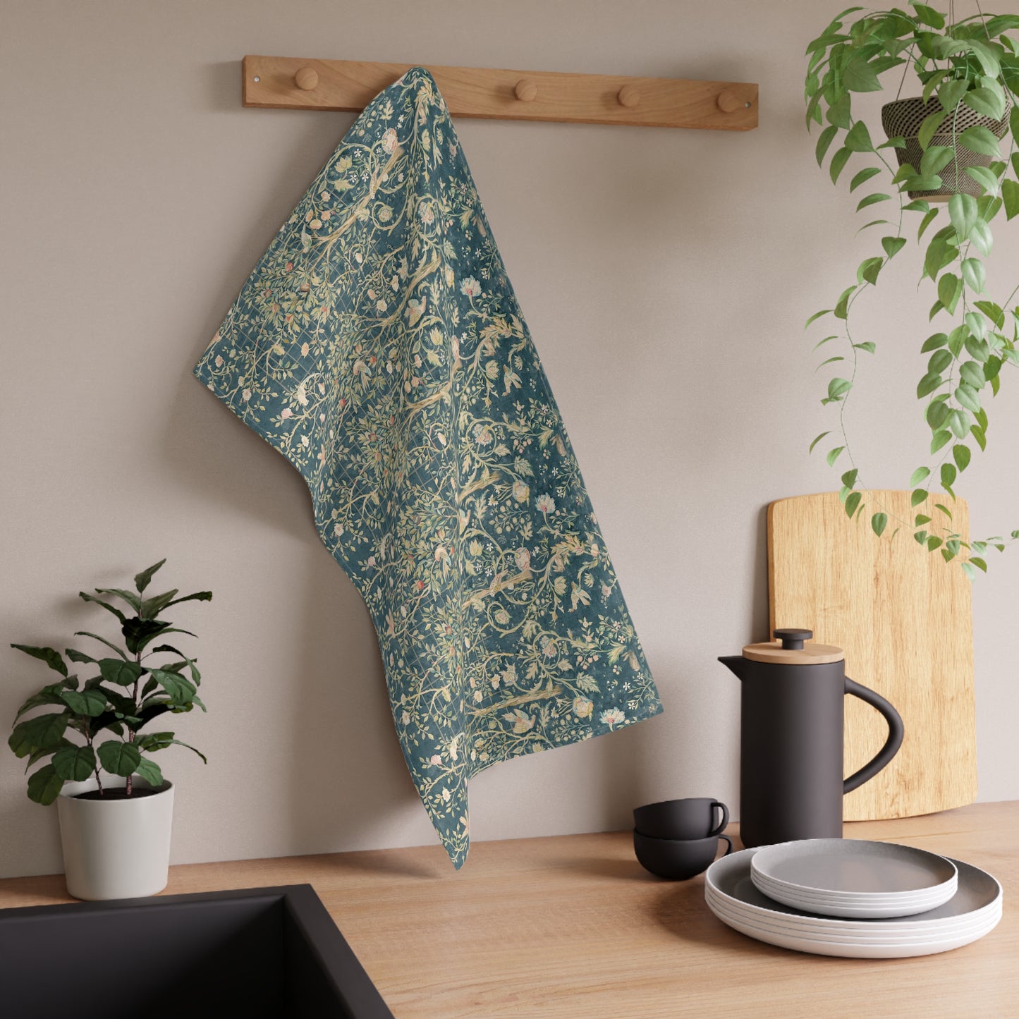 kitchen-tea-towel-william-morris-melsetter-collection-evergreen-teal-7