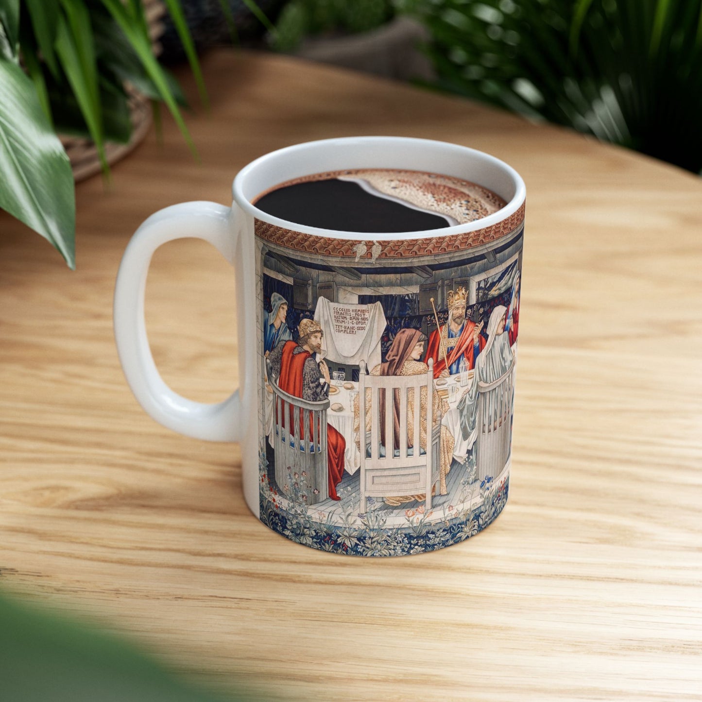 Ceramic Mug inspired by William Morris -