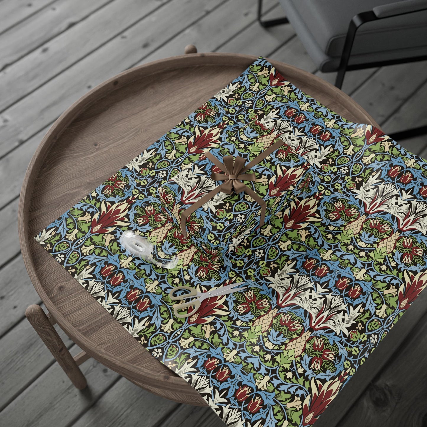 Gift Wrapping Paper inspired by William Morris - Snakeshead Collection