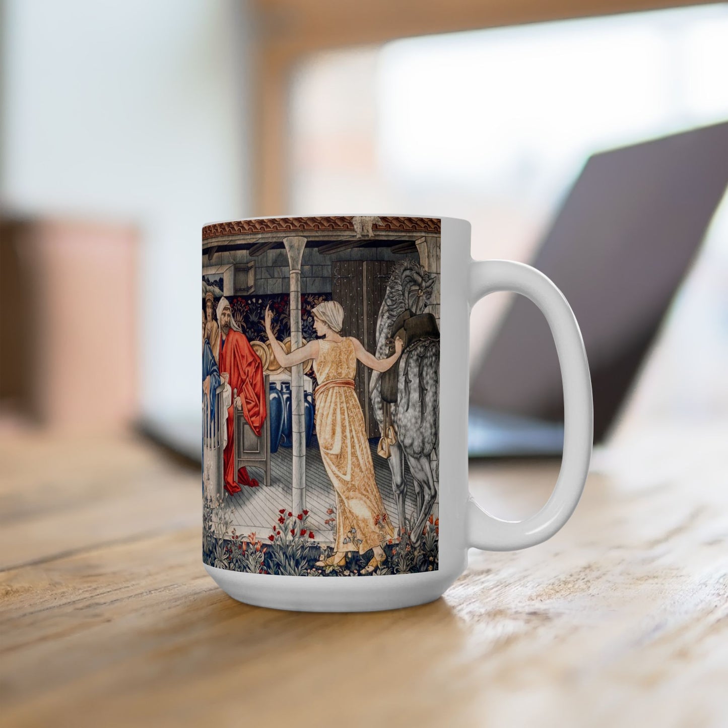 Ceramic Mug inspired by William Morris -