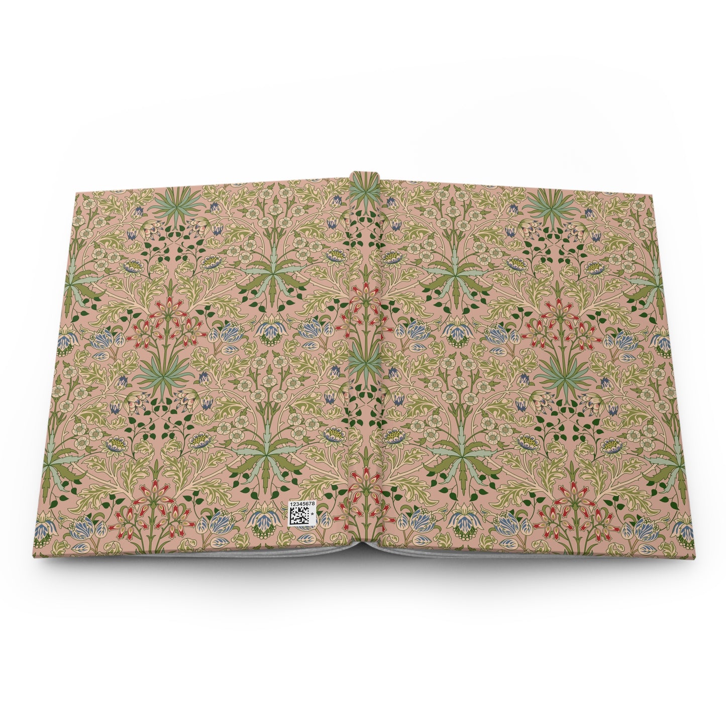 Floral William Morris & Co patterned box on a white background