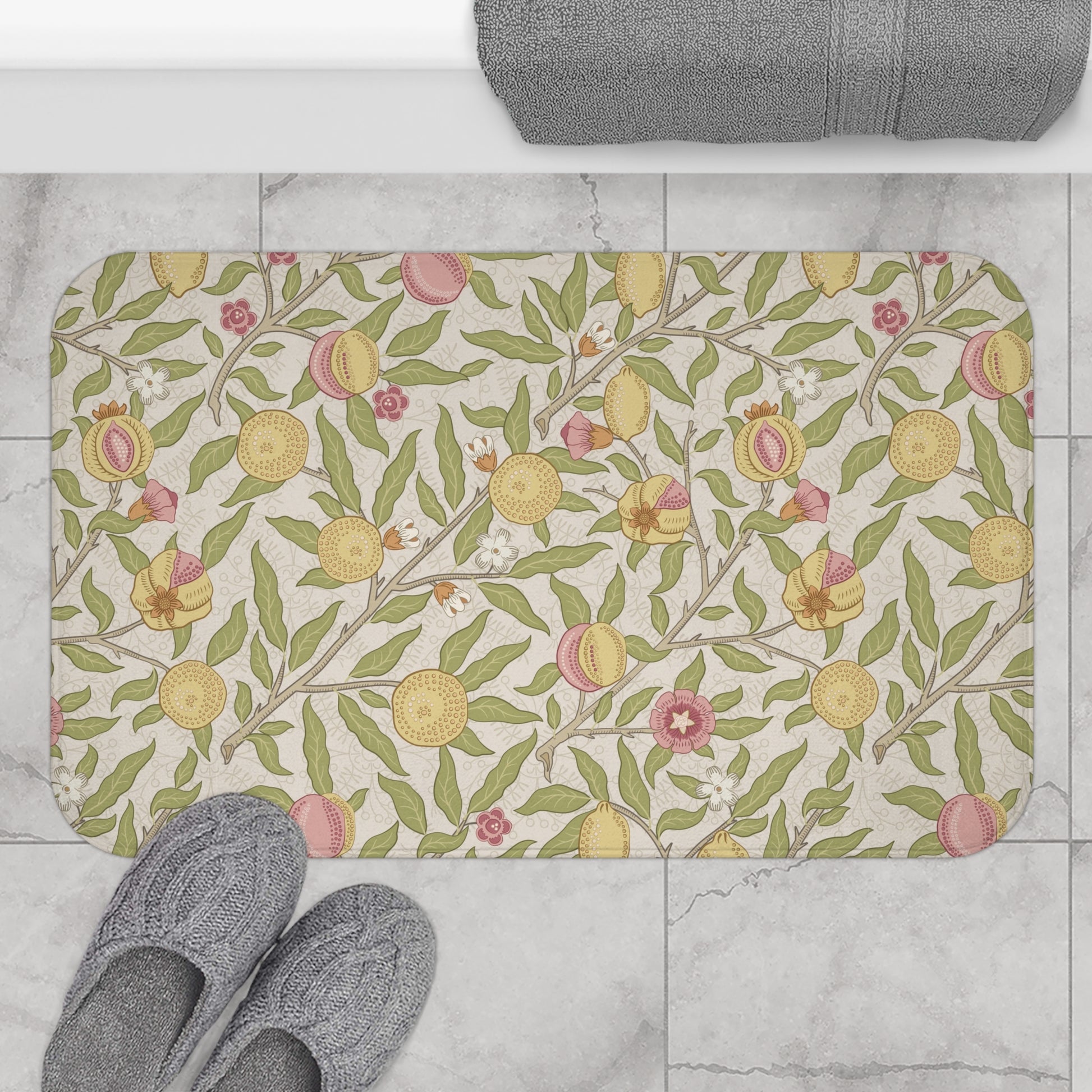 microfibre-bath-mat-by-william-morris-four-fruits-collection-sand-8