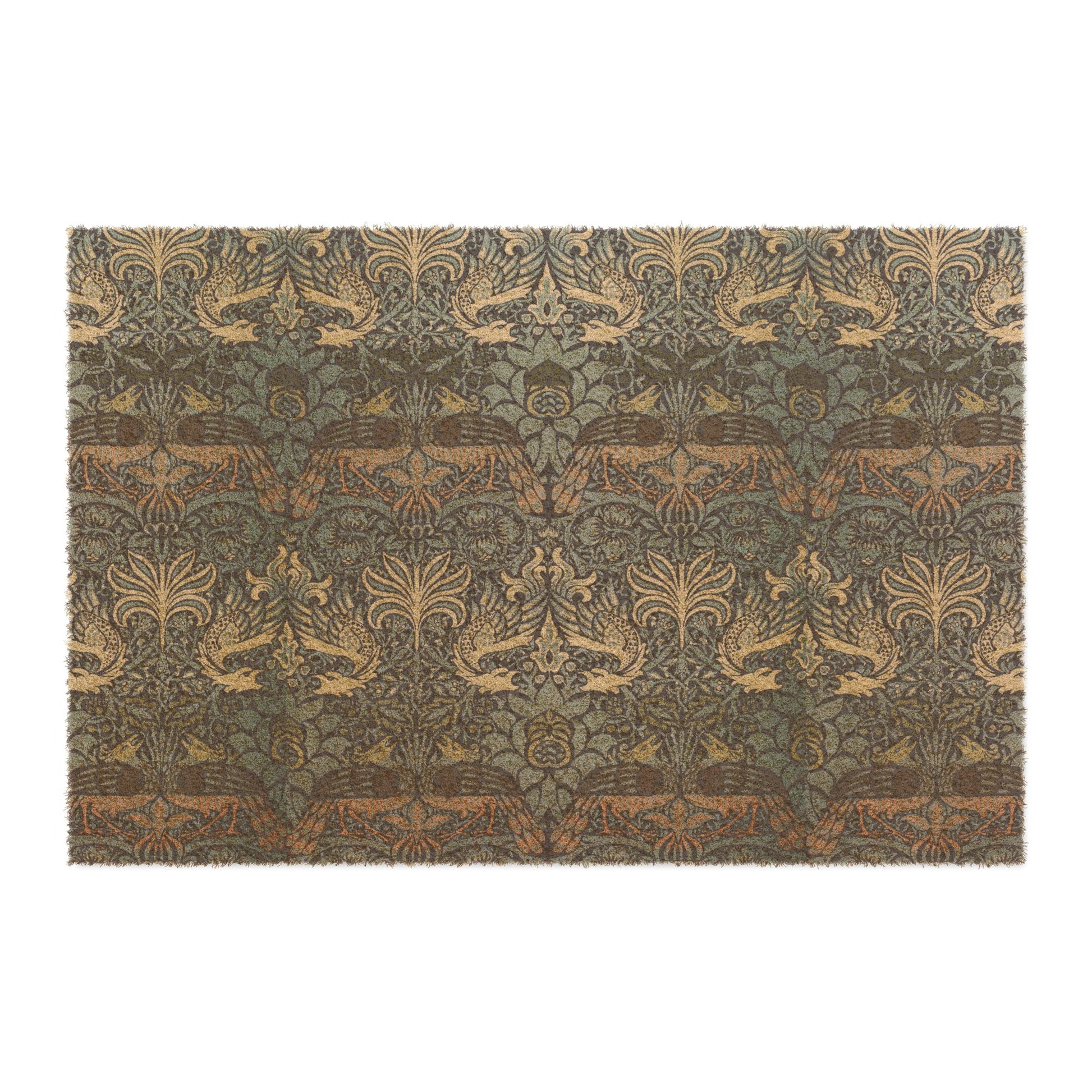 coconut-coir-doormat-by-william-morris-peacock-dragon-collection-1