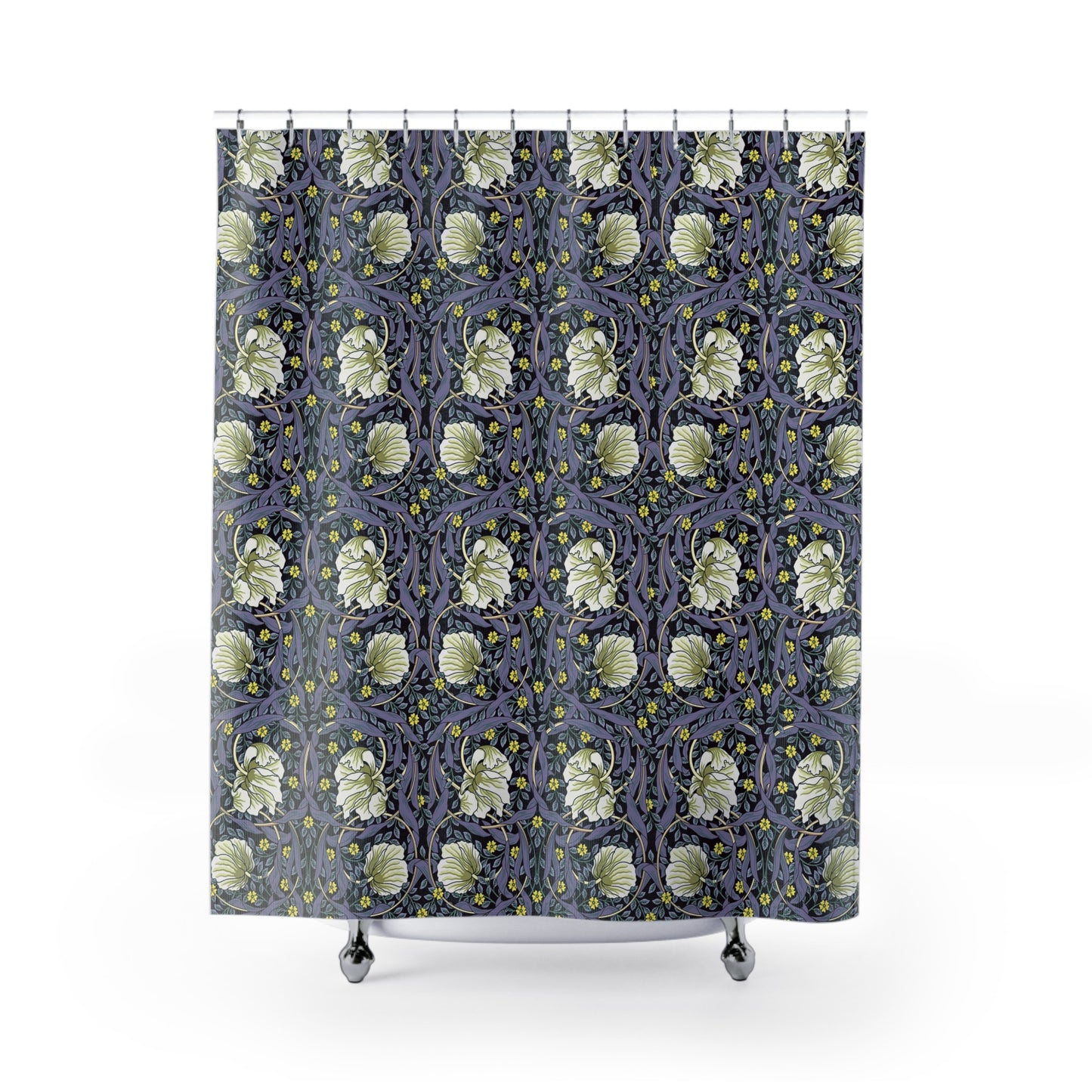 Shower Curtain inspired by William Morris - Pimpernel Collection (Lavender)