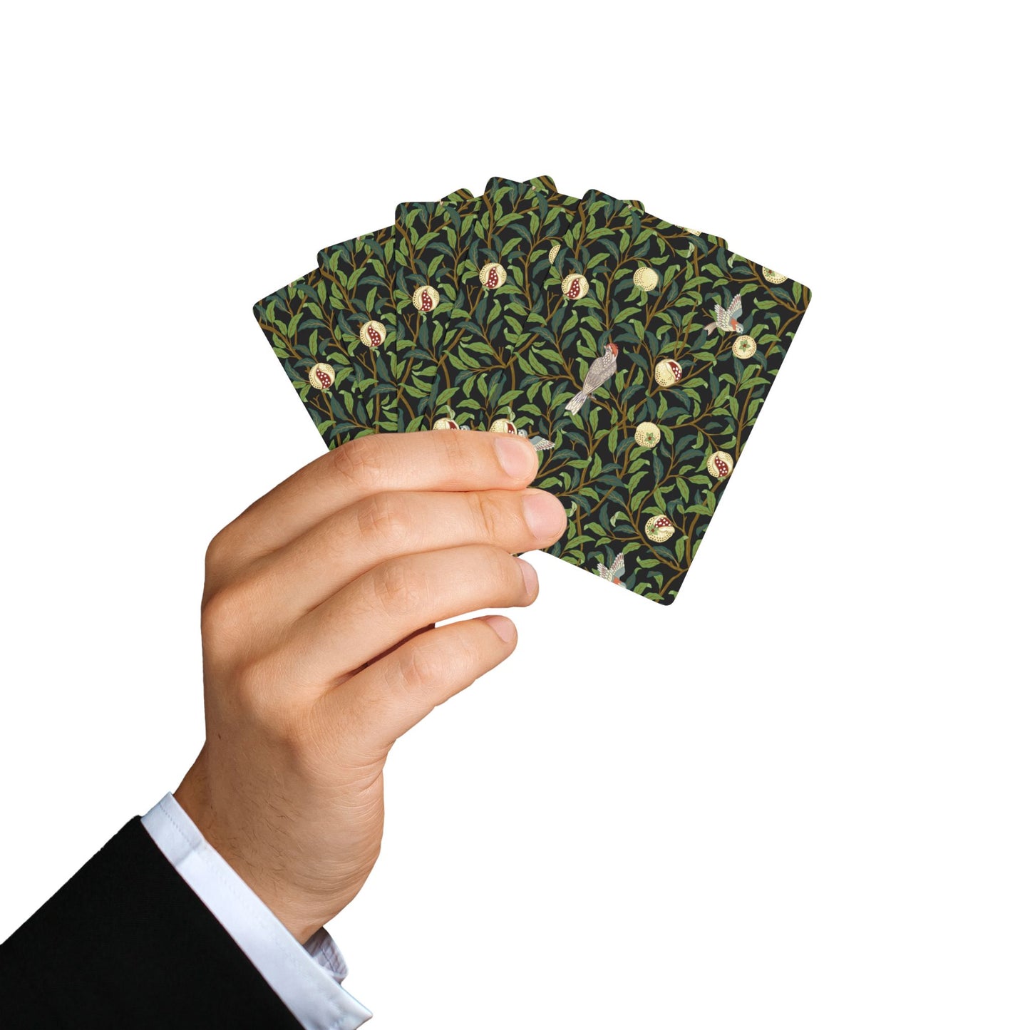 playing-cards-by-william-morris-bird-pomegranate-collection-onyx-8