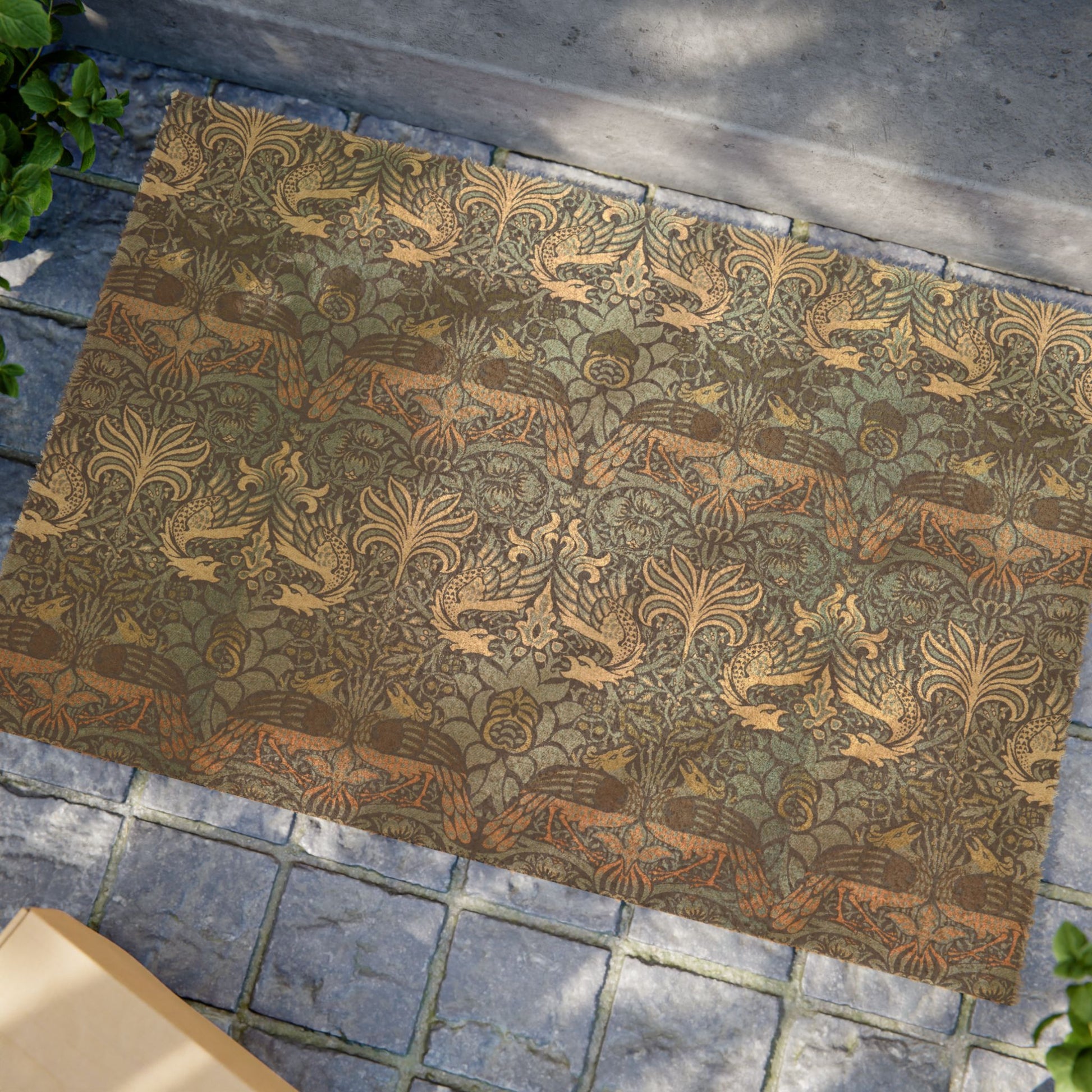 coconut-coir-doormat-by-william-morris-peacock-dragon-collection-5