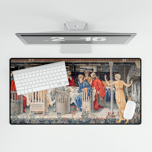 Desk Mat inspired by William Morris -