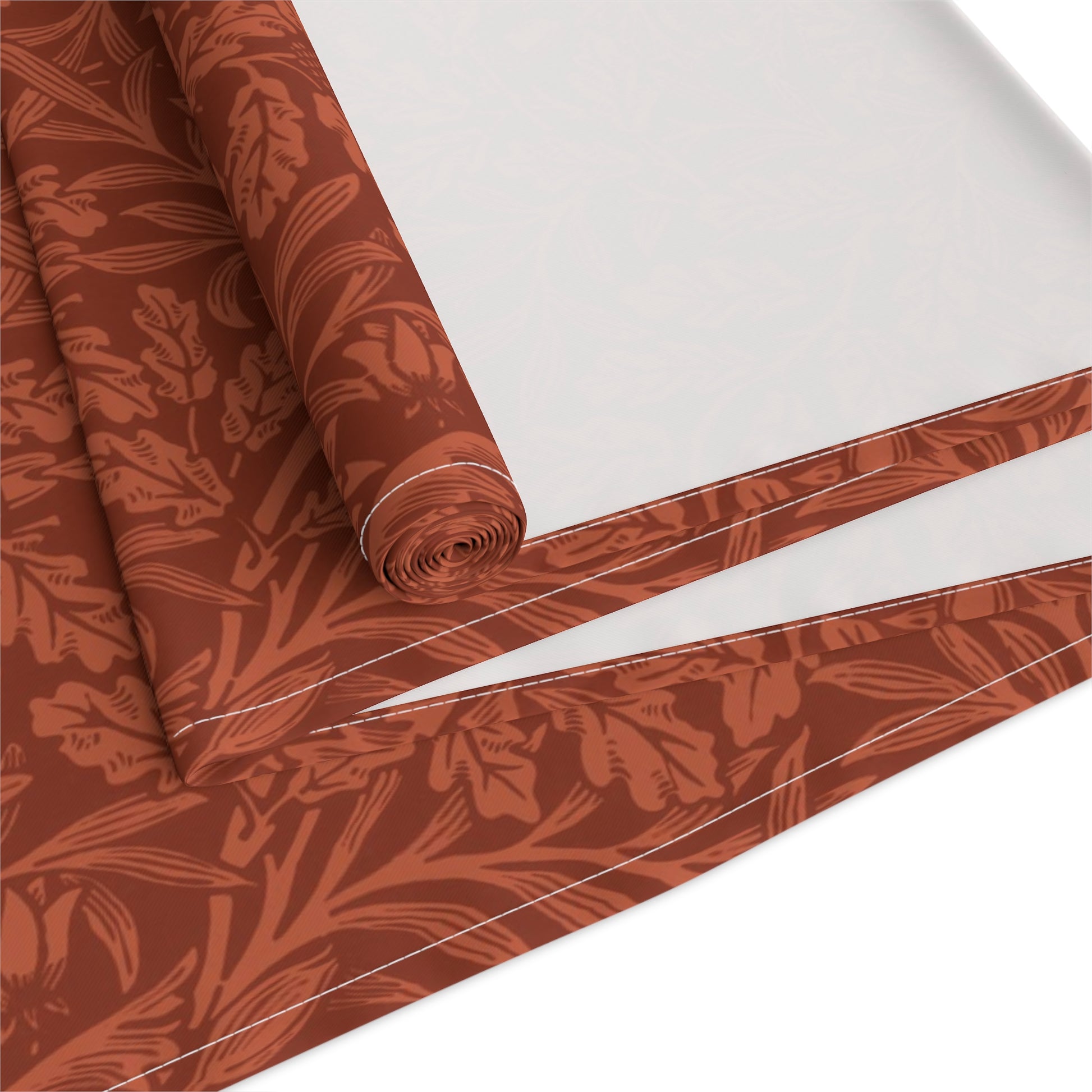 william-morris-co-table-runner-acorns-and-oak-leaves-collection-rust-11