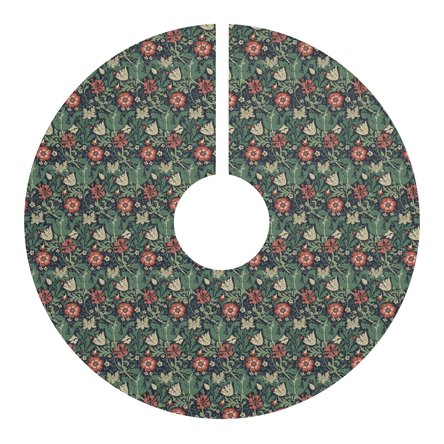 Christmas Tree Skirt inspired by William Morris - Compton Collection (Hill Cottage)