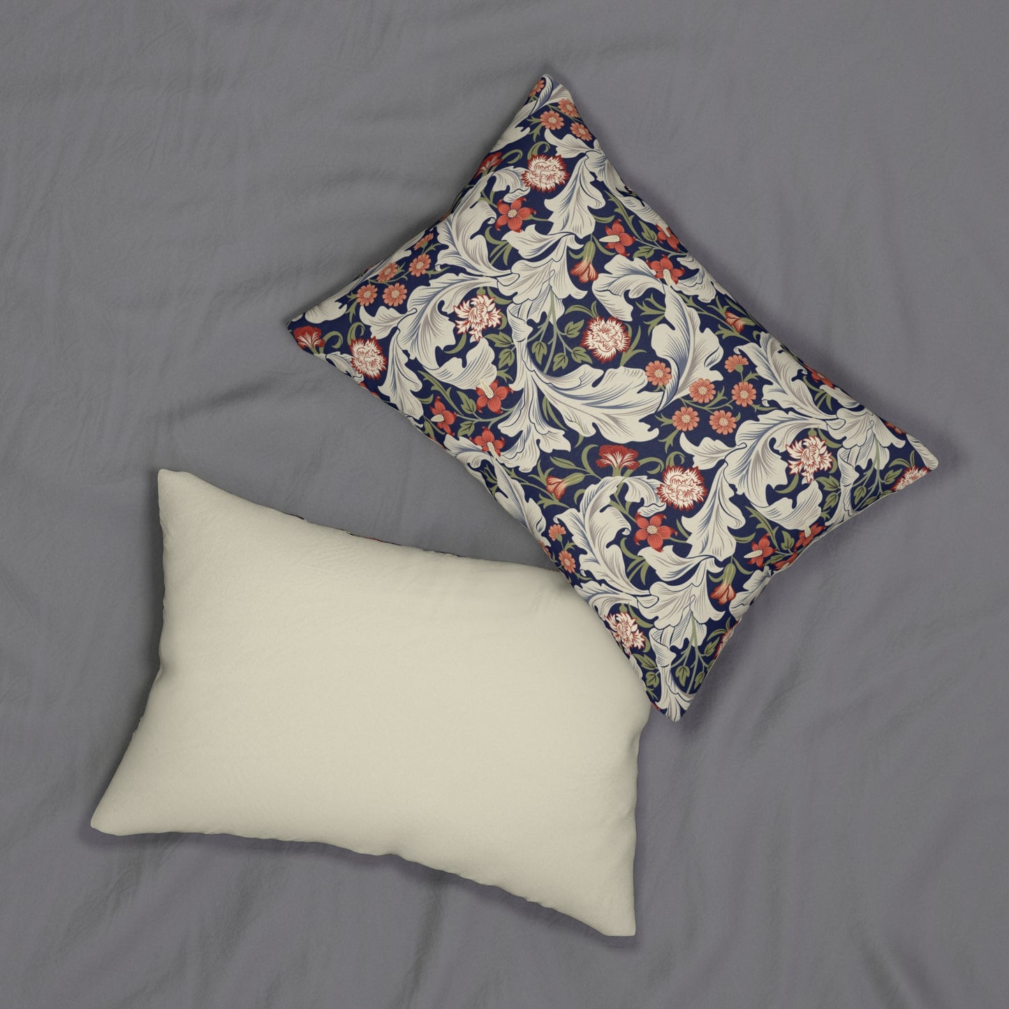 William Morris & Co Lumbar Cushion - a inspired by the timeless elegance of William Morris Art. Immerse your living space in the rich heritage of arts and crafts lumbar cushion