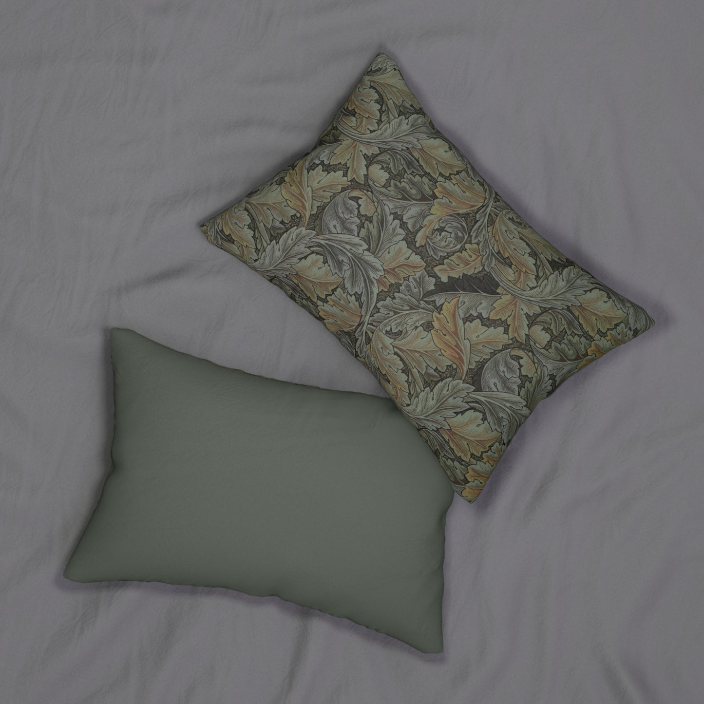 William Morris & Co cushions are designed to add a touch of custom character to any setting, these cushions are a decor enthusiast's dream come true. Add this beautiful spun-polyester lumbar pillow to your home decor pieces today.