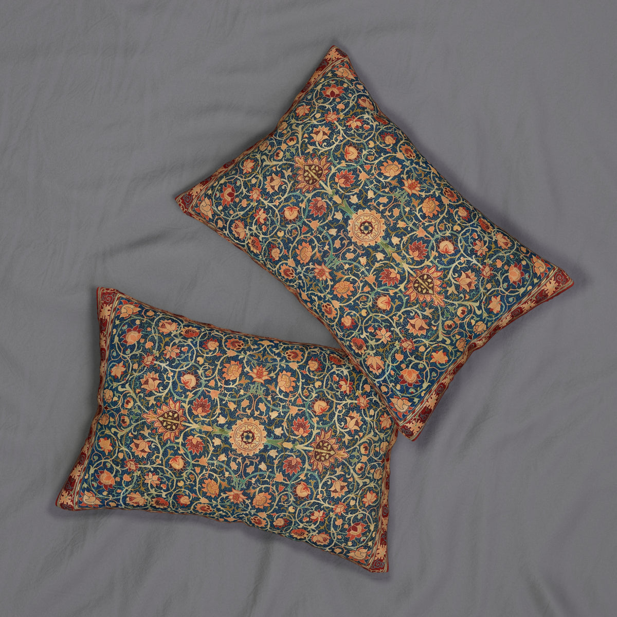 Lumbar Cushion inspired by William Morris - Holland Park Collection