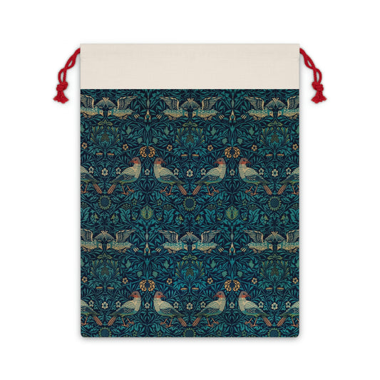 william-morris-co-christmas-linen-drawstring-bag-bluebird-collection-2