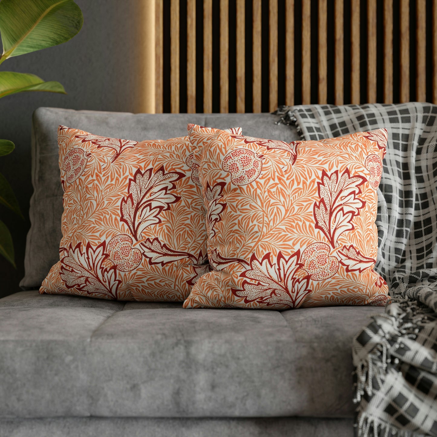 Cushion Cover inspired by William Morris - Apple Collection
