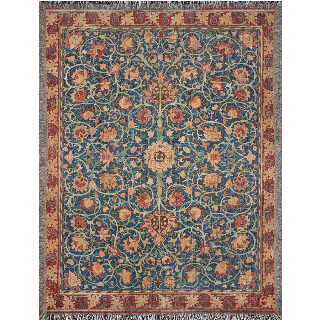 william-morris-co-woven-cotton-blanket-with-fringe-holland-park-collection-4