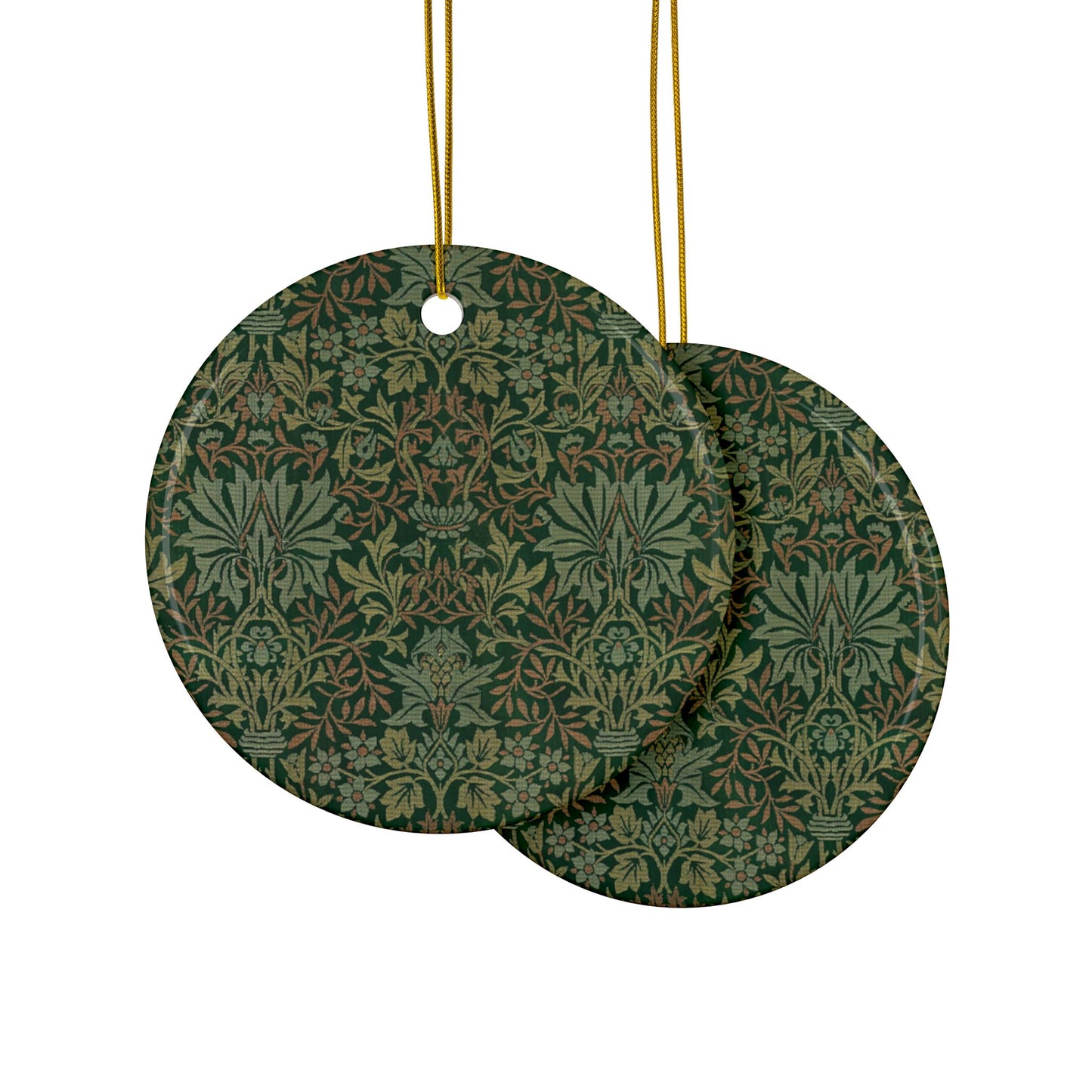 christmas-ornaments-william-morris-flower-garden-1-3-5-10-50
