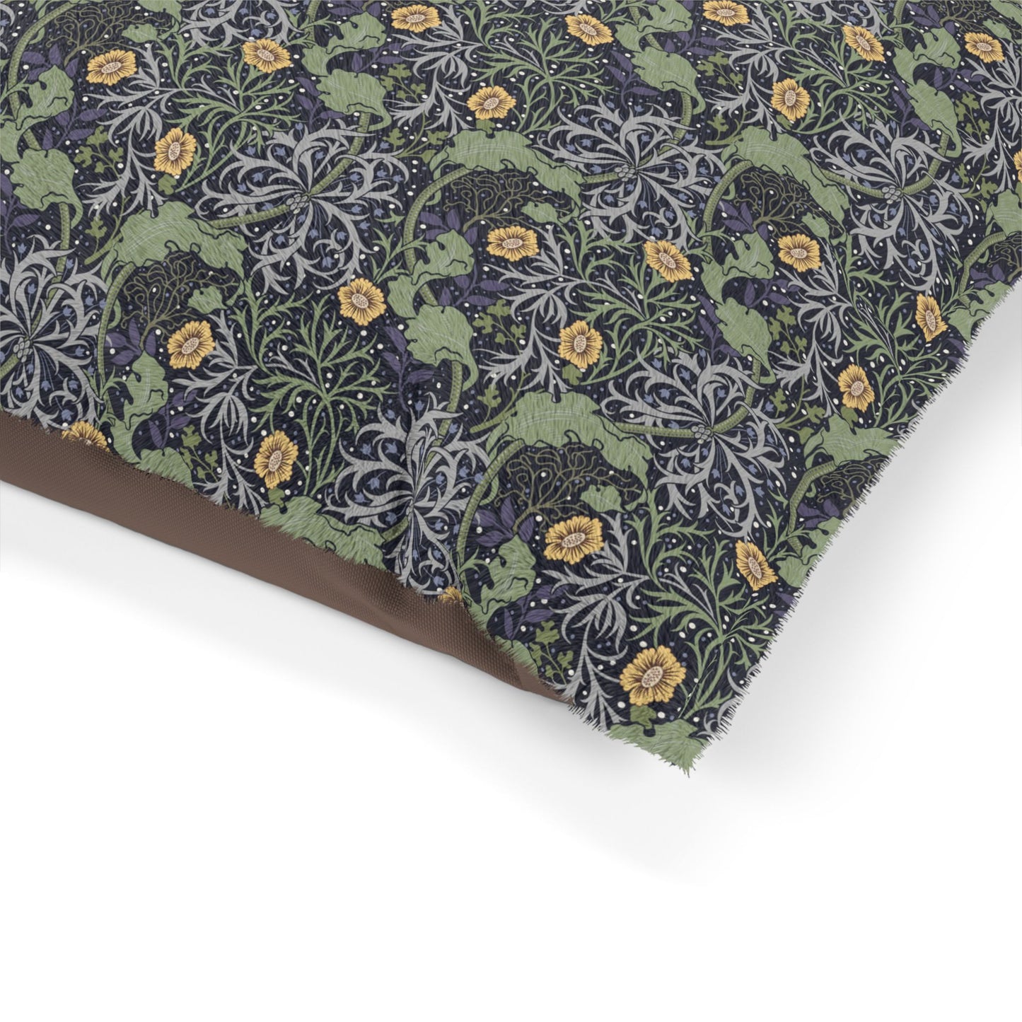 dog-bed-by-william-morris-seaweed-collection-yellow-flowers-7