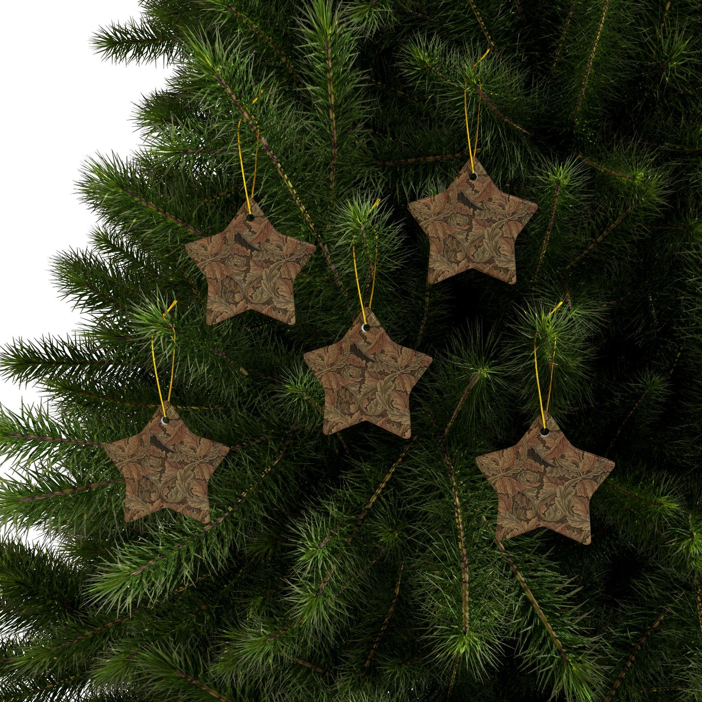 christmas-ornaments-william-morris-acanthus-brown-1-3-5-10-46