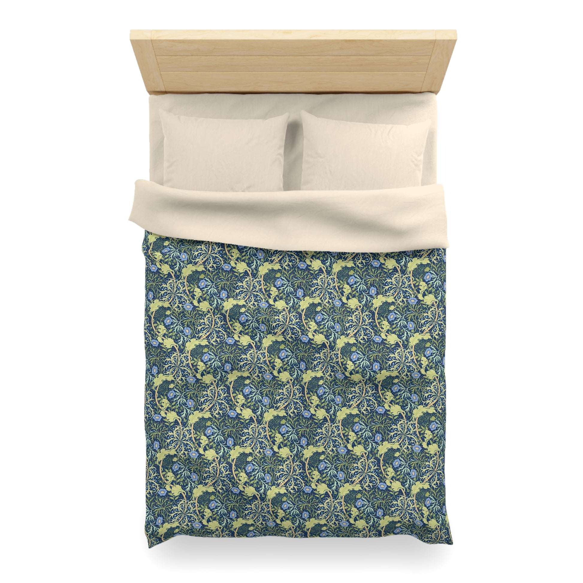 william-morris-co-microfibre-duvet-cover-seaweed-collection-blue-flower-5