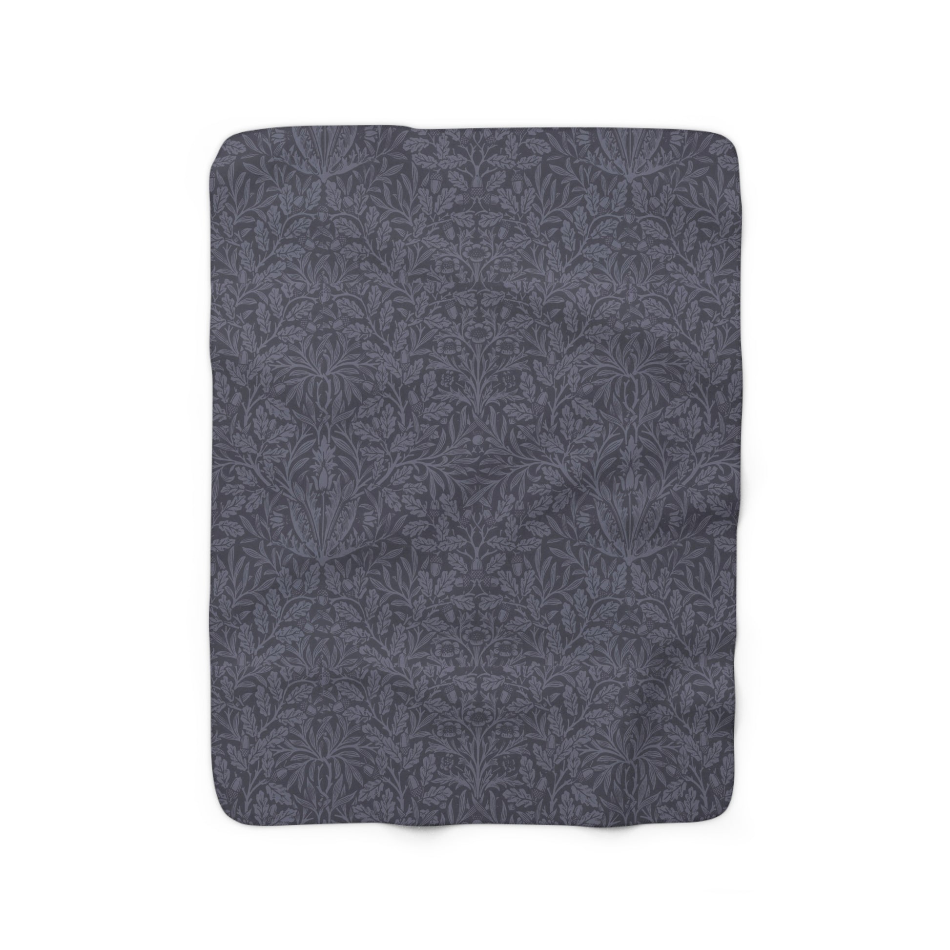 william-morris-co-sherpa-fleece-blanket-acorn-and-oak-leaves-collection-smoky-blue-5
