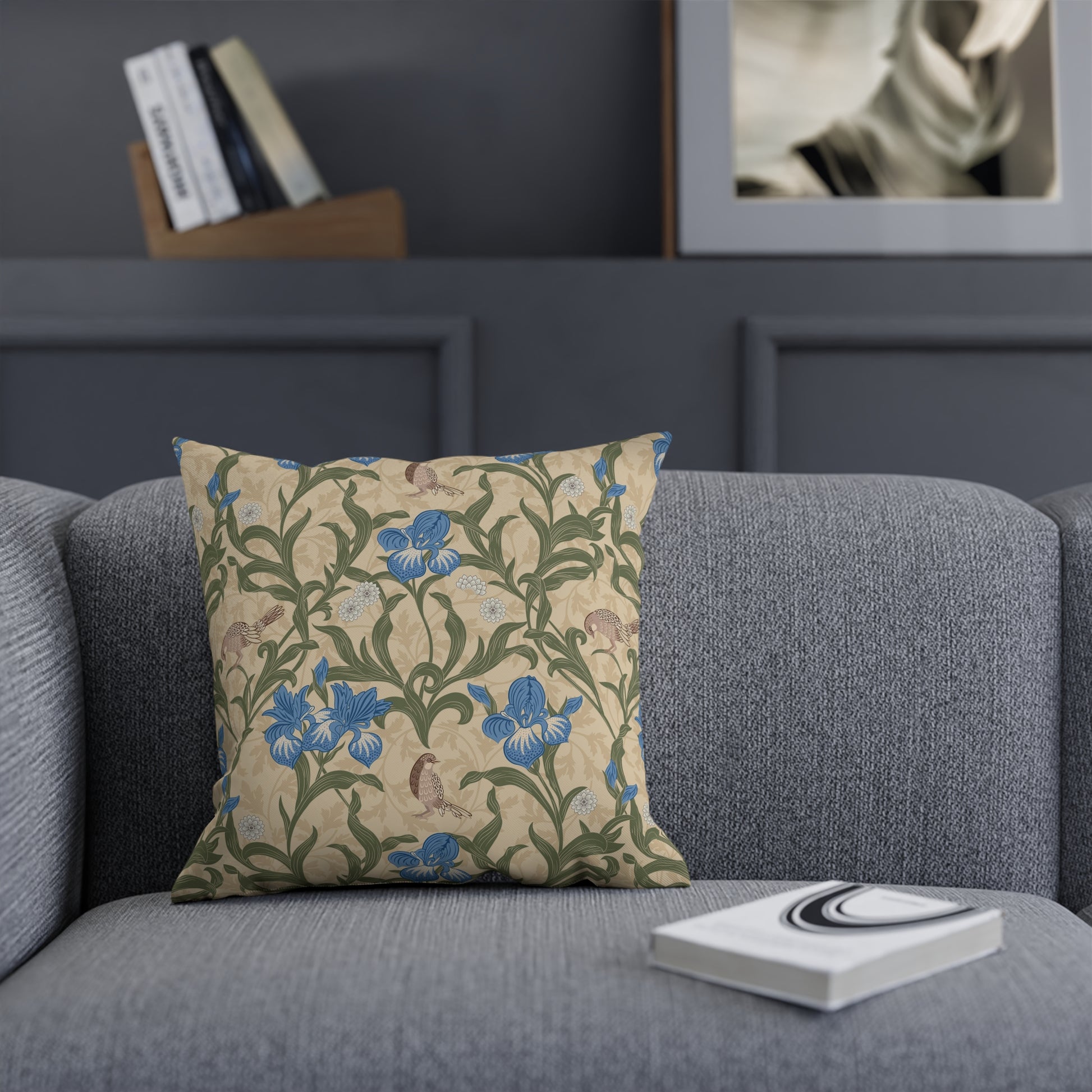 cotton-drill-cushion-inspired-by-william-morris-blue-iris-collection-6