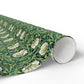 Gift Wrapping Paper inspired by William Morris - Pimpernel Collection (Green)