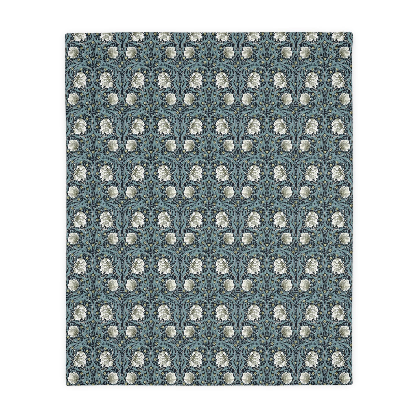 william-morris-co-luxury-velveteen-minky-blanket-two-sided-print-pimpernel-collection-slate-green-12