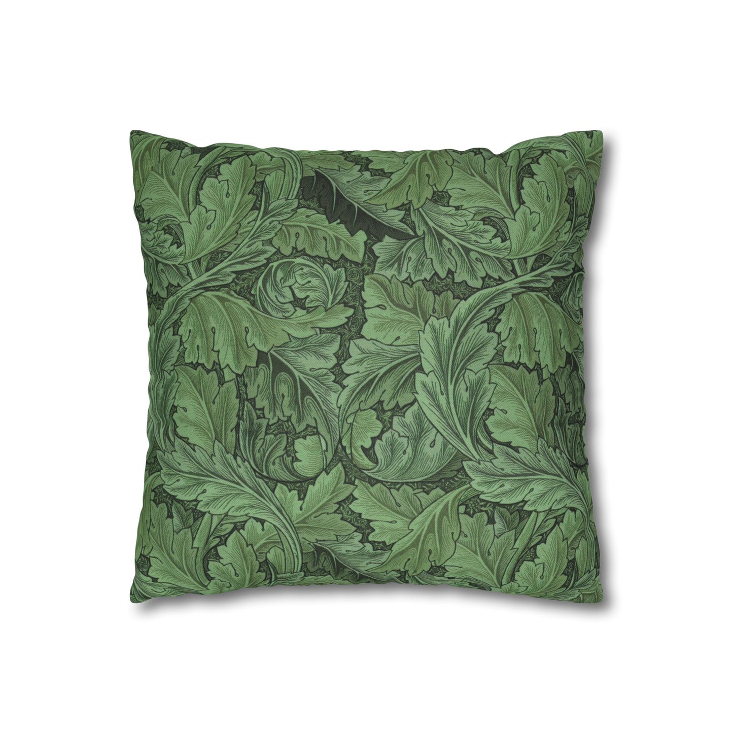 Cushion Cover inspired by William Morris - Acanthus Collection (Green)