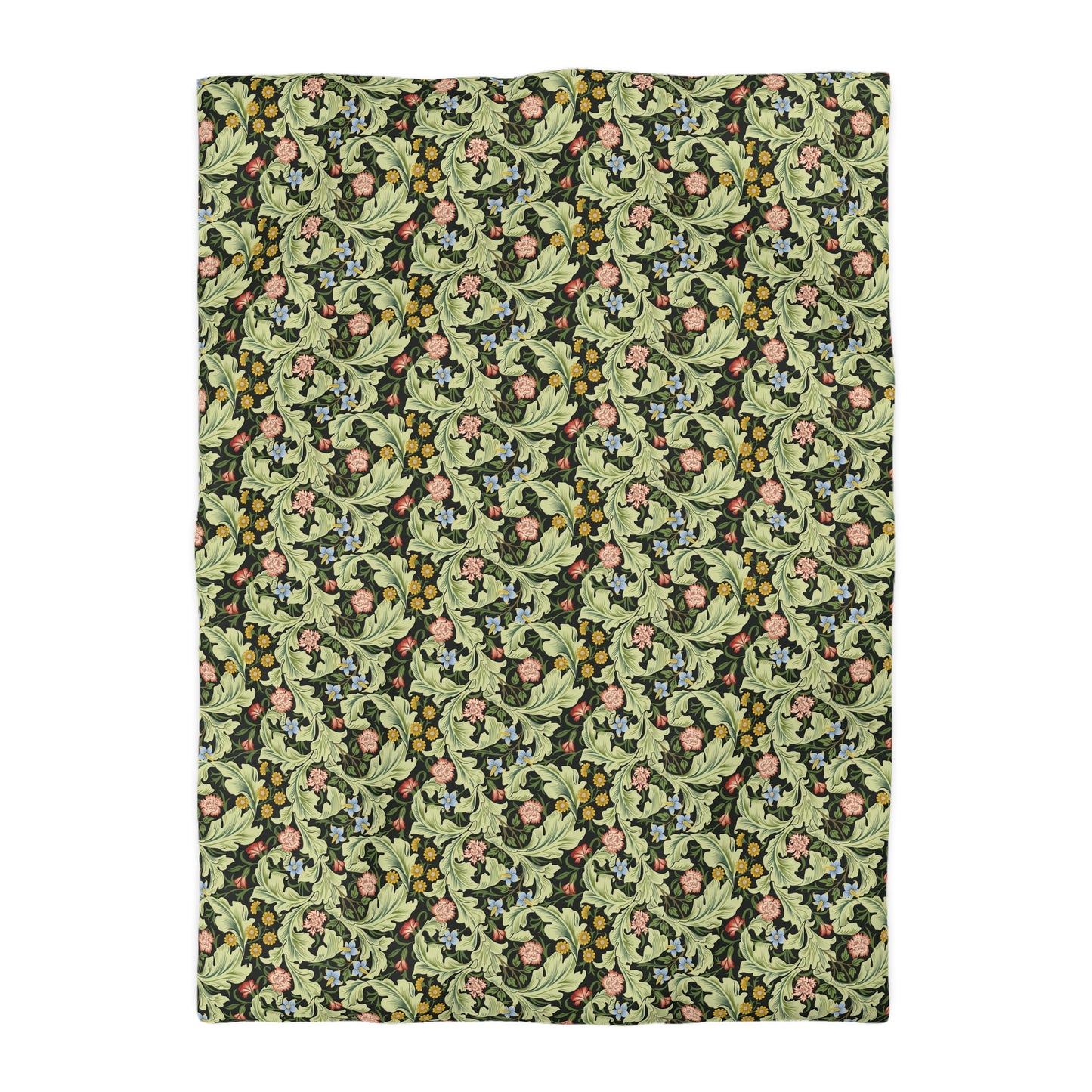 Duvet Cover inspired by William Morris - Leicester Collection (Green)