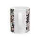 Ceramic Mug inspired by William Morris - Leicester Collection (Royal)