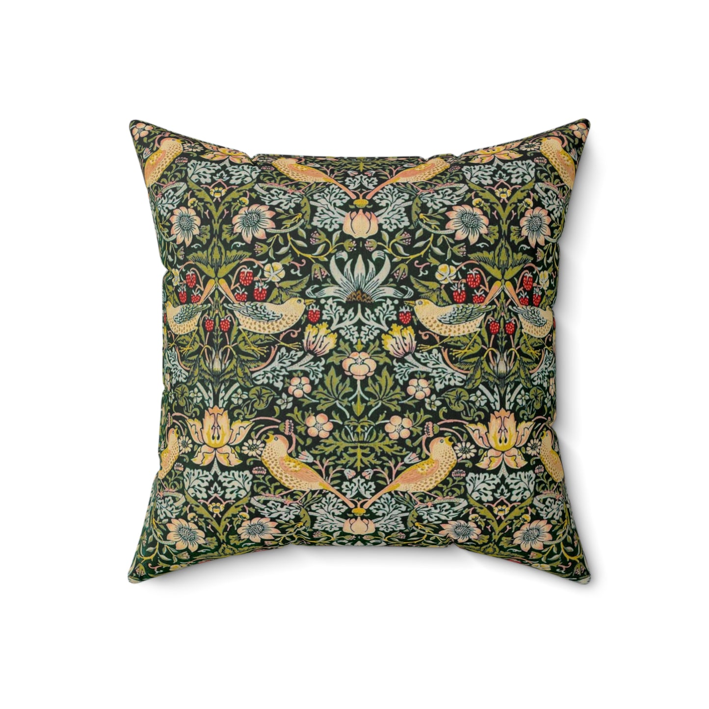 william-morris-co-faux-suede-cushion-strawberry-thief-collection-ebony-4