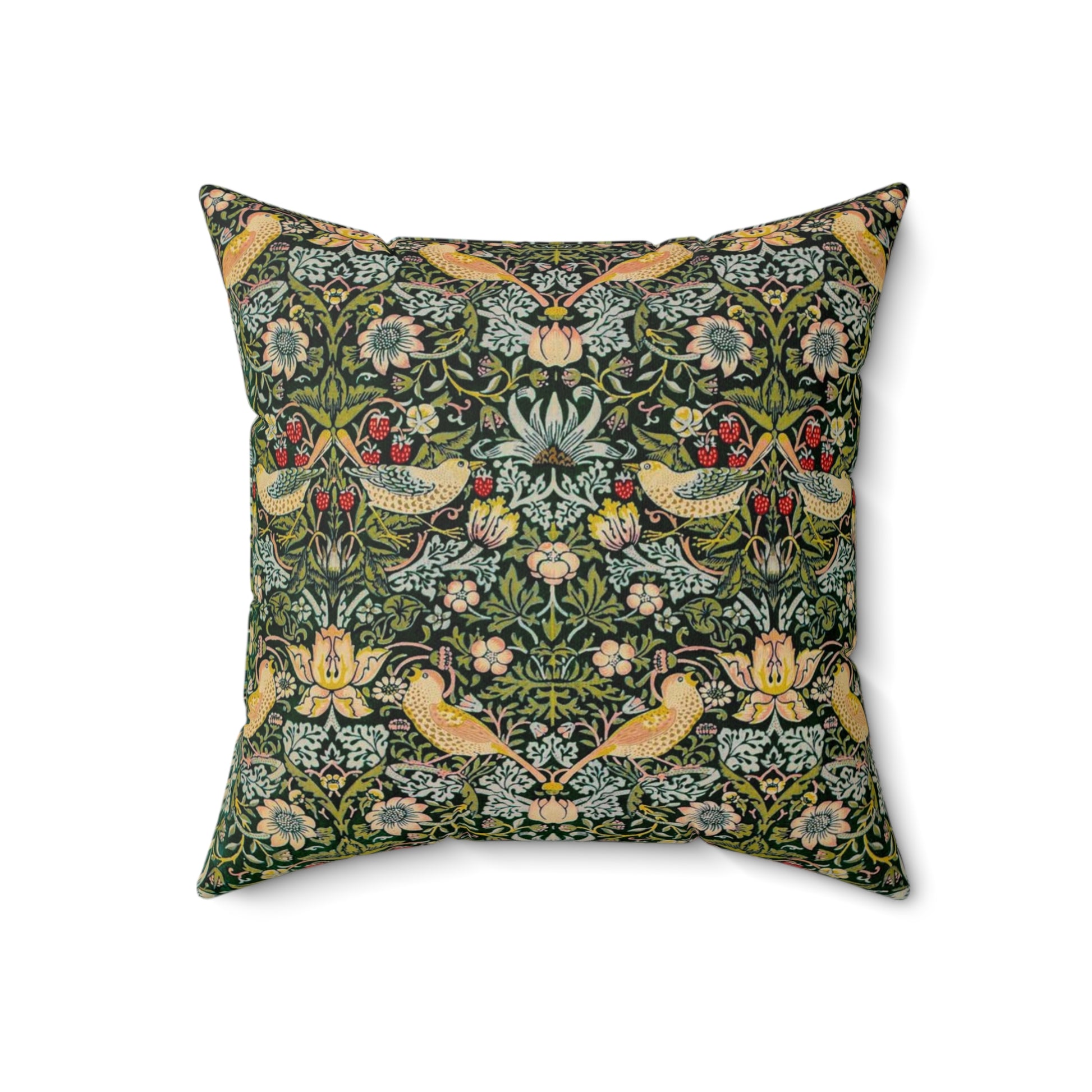 william-morris-co-faux-suede-cushion-strawberry-thief-collection-ebony-4