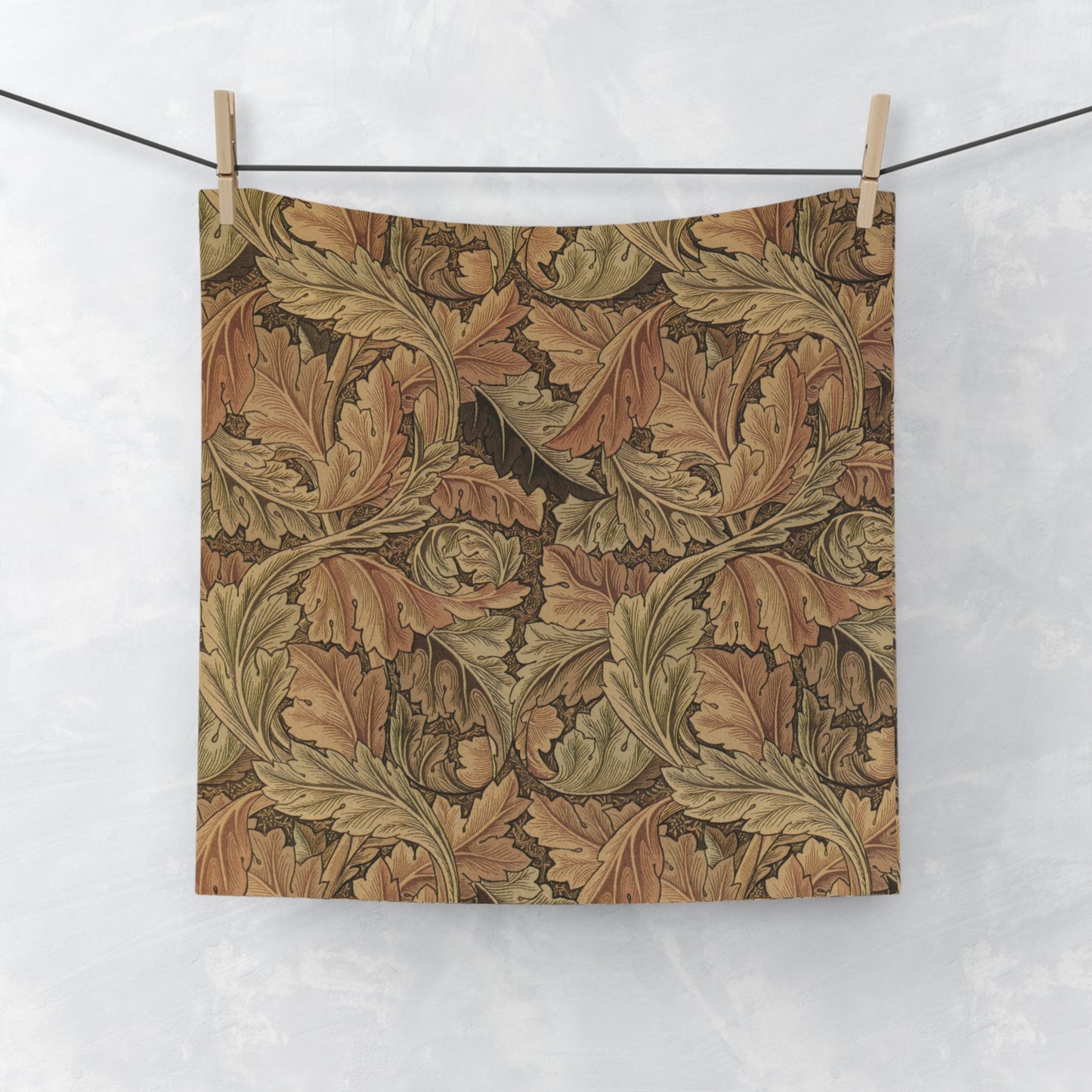 william-morris-co-face-cloth-acanthus-collection-brown-1