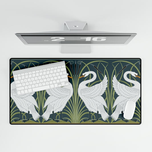 william-morris-co-desk-mat-white-swan-collection-spruce-1