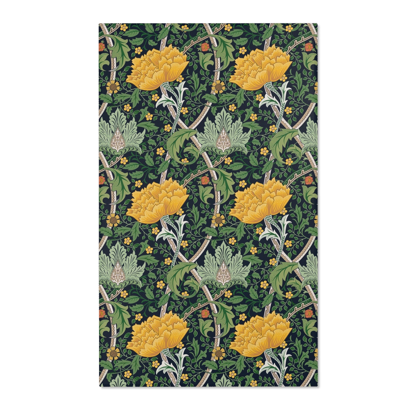 william-morris-co-area-rugs-chrysanthemum-collection-yellow-2