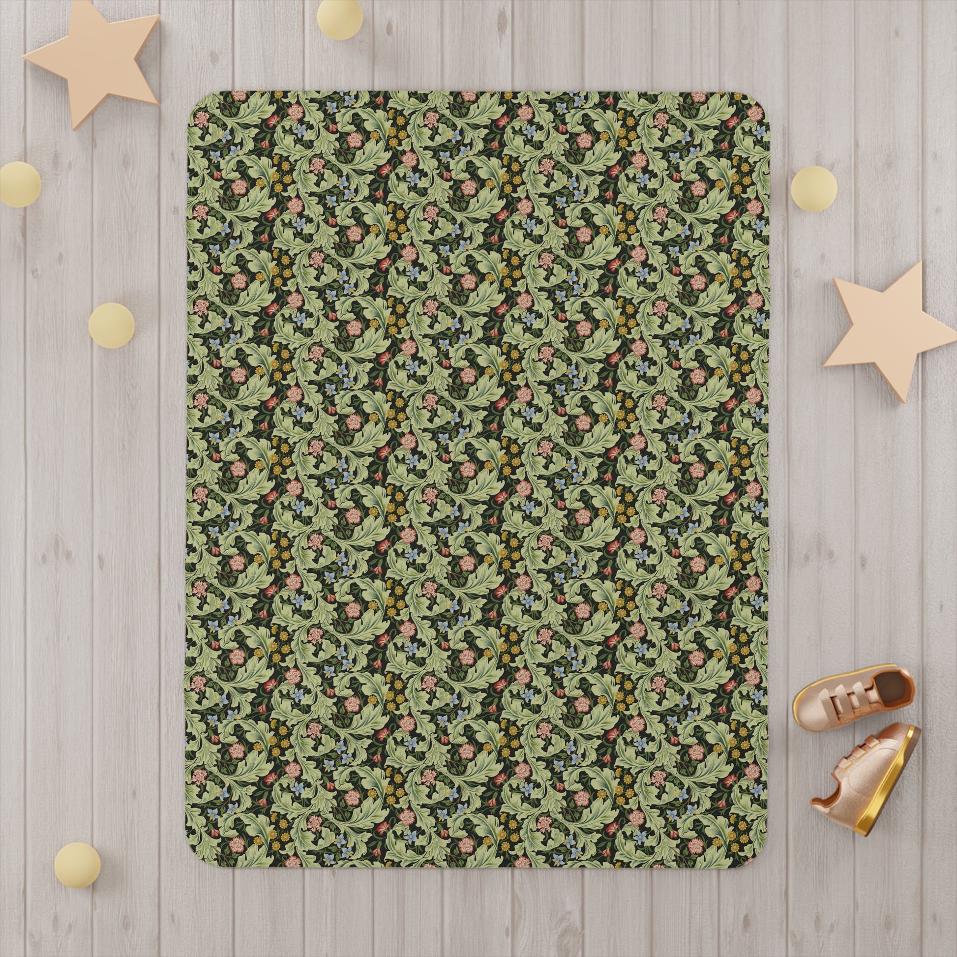 toddler-blanket-by-william-morris-leicester-collection-green-5