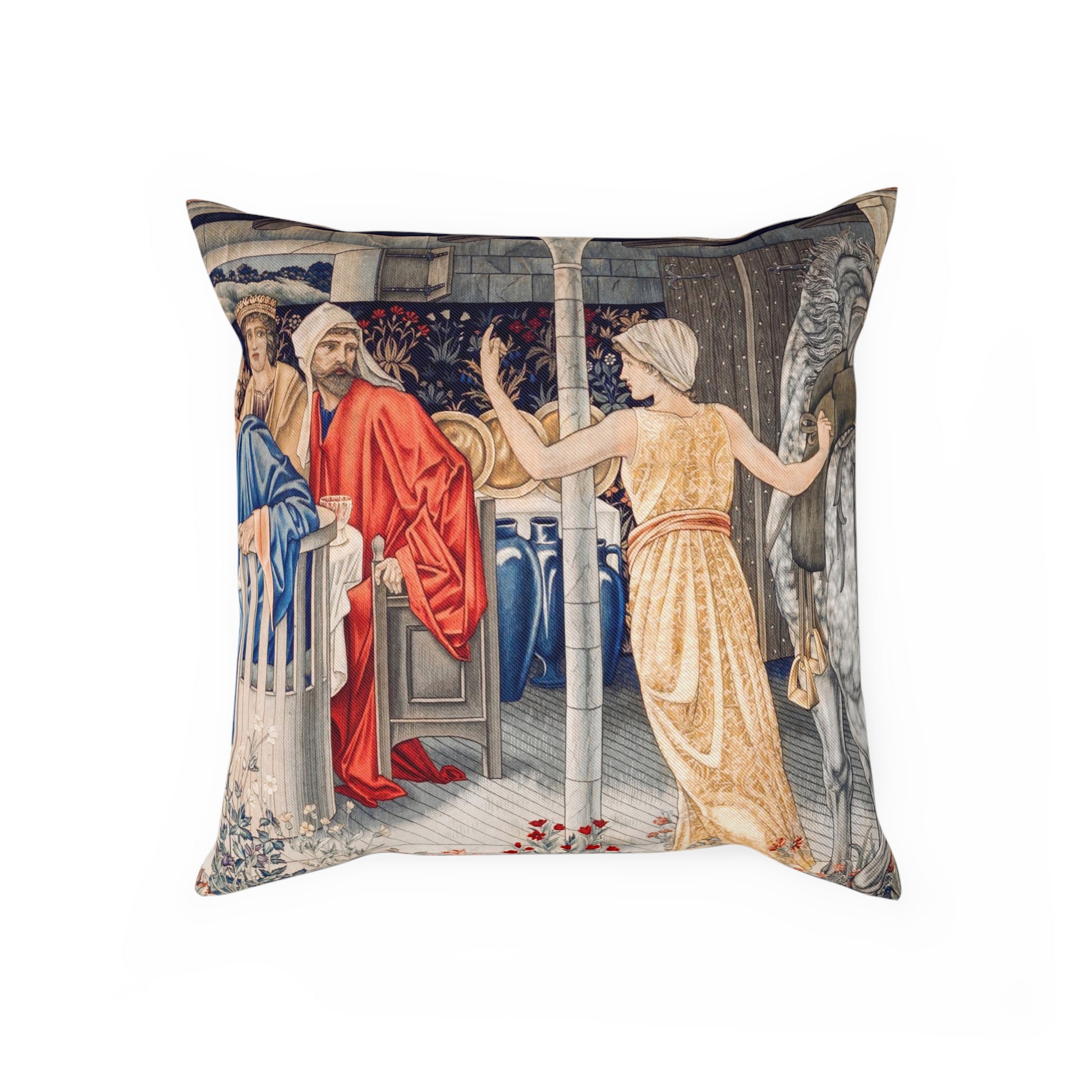 william-morris-co-cotton-drill-cushion-and-cover-holy-grail-collection-feast-right-3