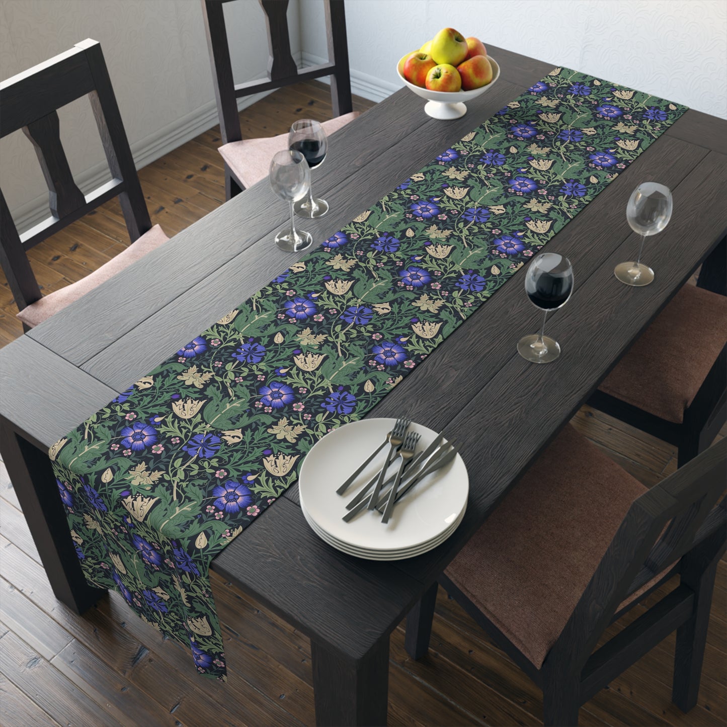 Table Runner inspired by William Morris - Compton Collection (Bluebell Cottage)
