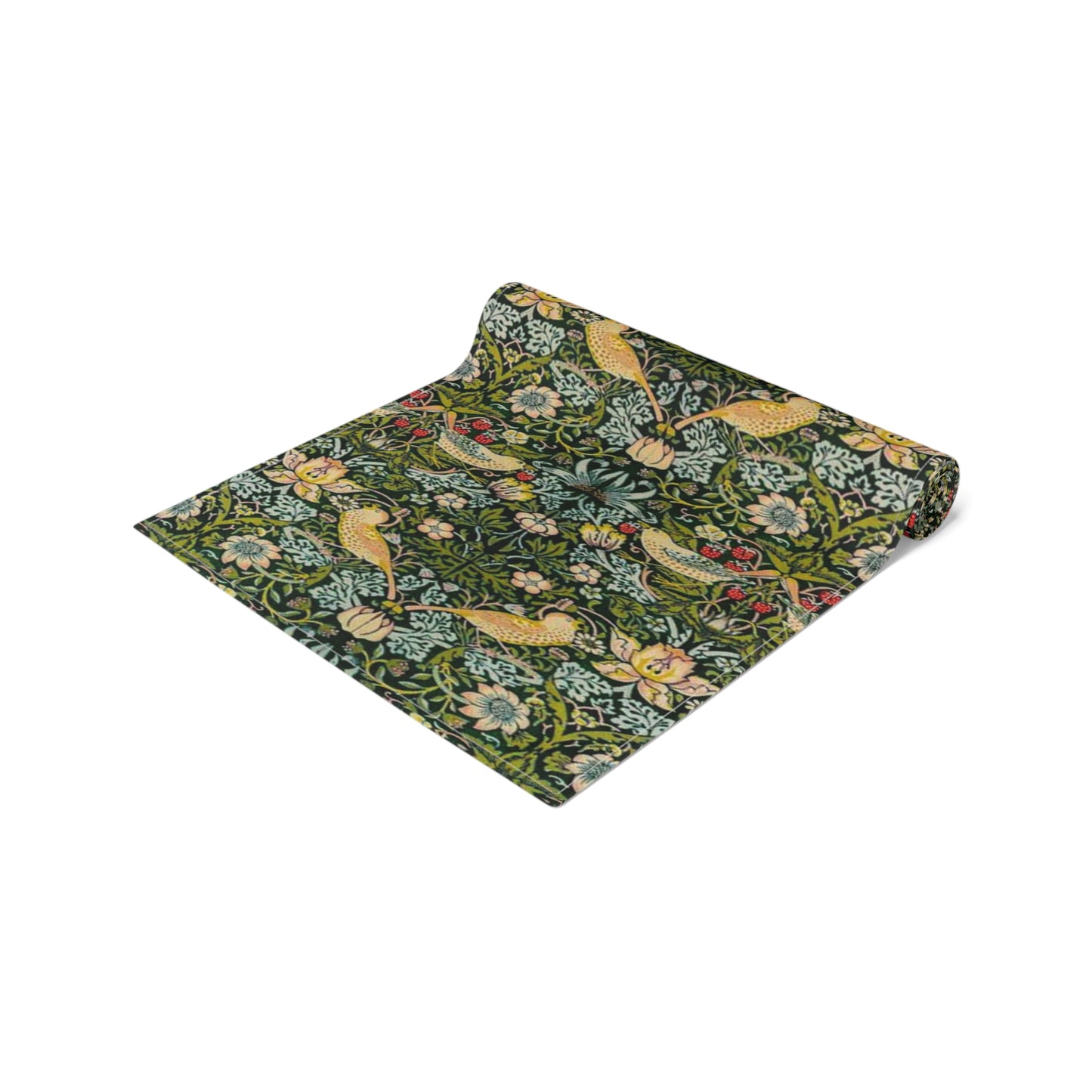 william-morris-co-table-runner-strawberry-thief-collection-ebony-7