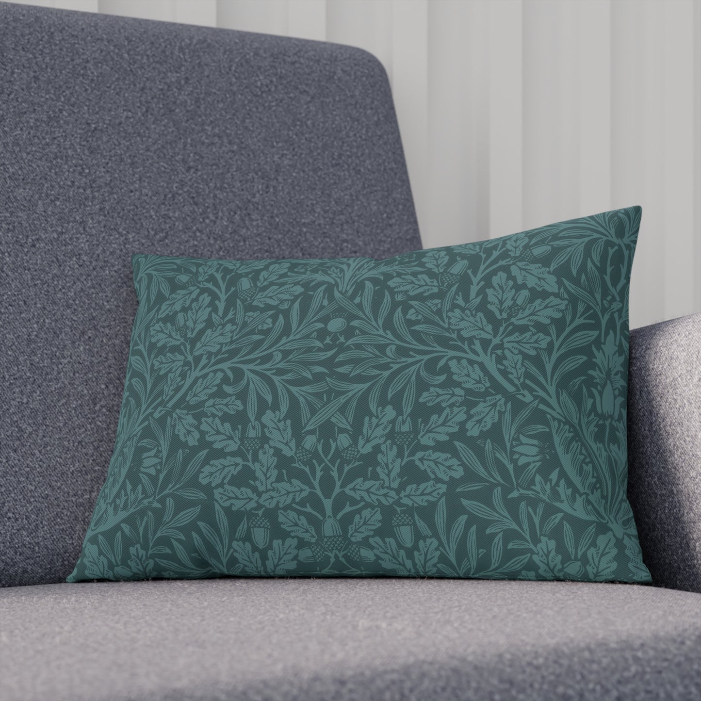 william-morris-co-cotton-drill-cushion-and-cover-acorns-and-oak-leaves-collection-teal-16